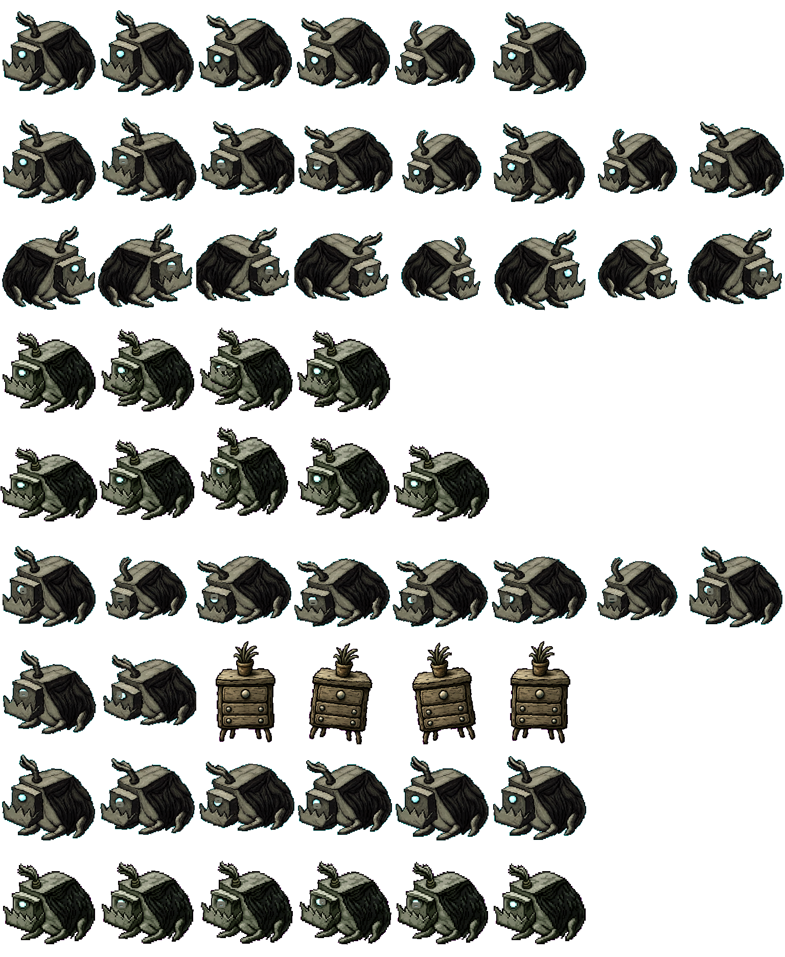 Dog Creak spritesheet preview