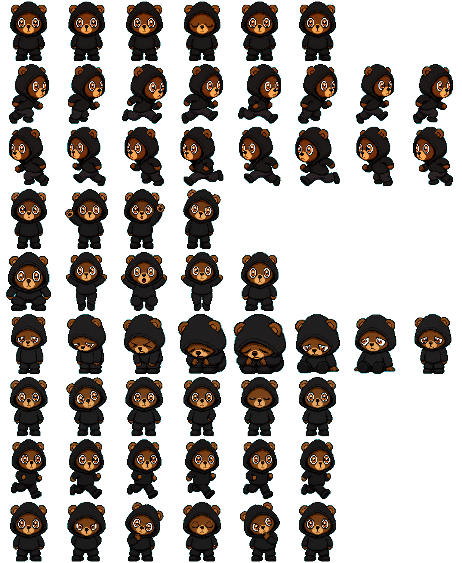DONDA Bear spritesheet preview