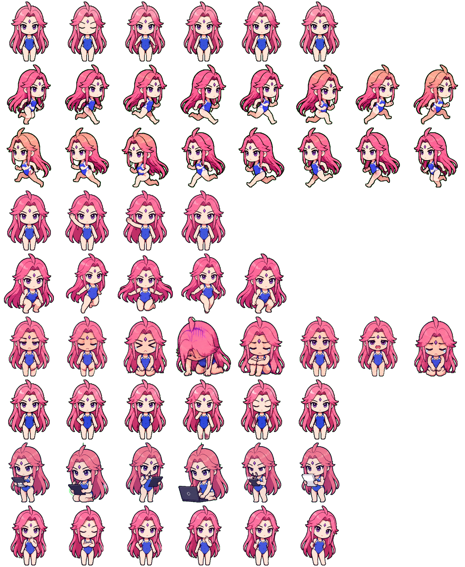 东方铁心 spritesheet preview