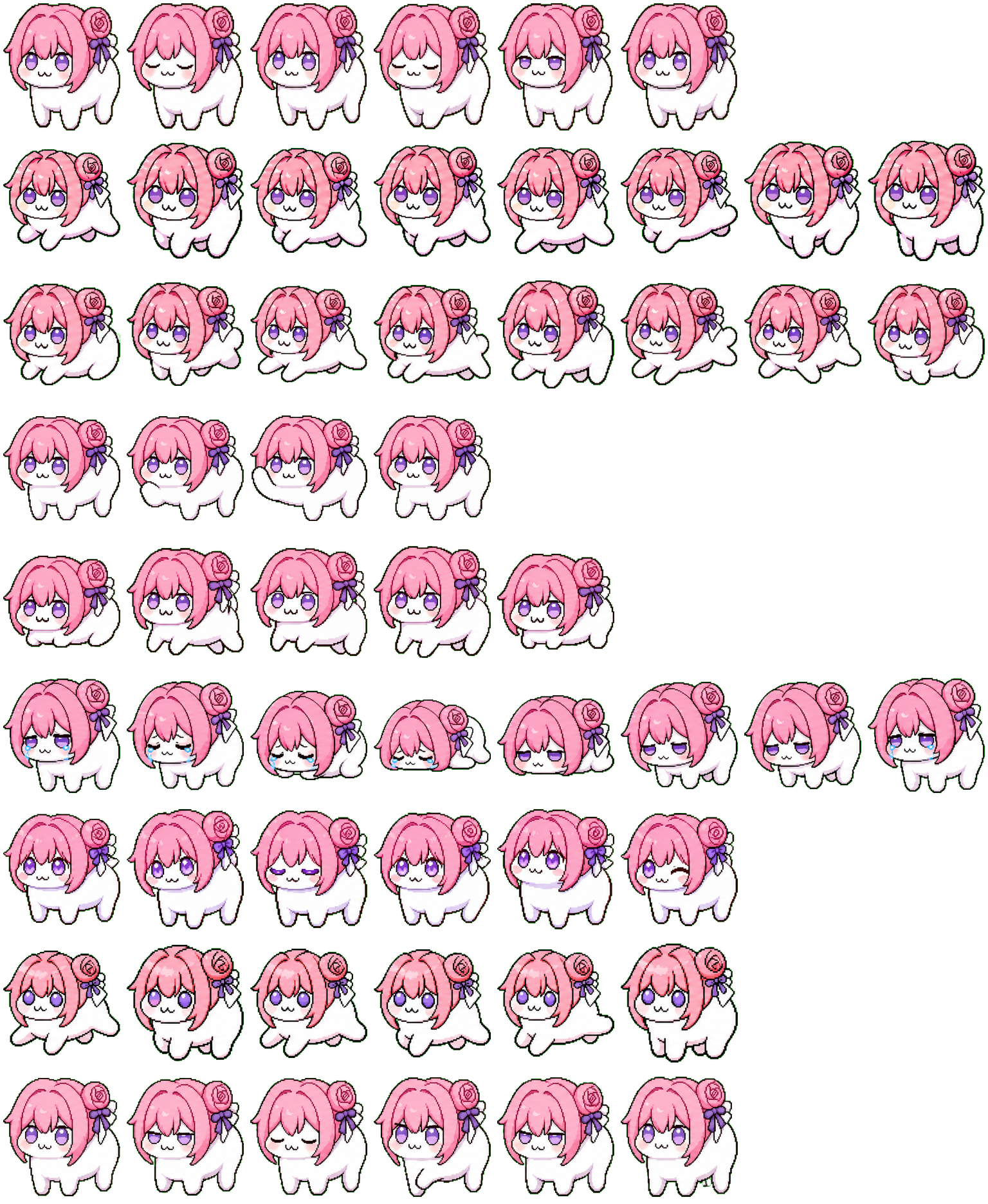 Doro spritesheet preview