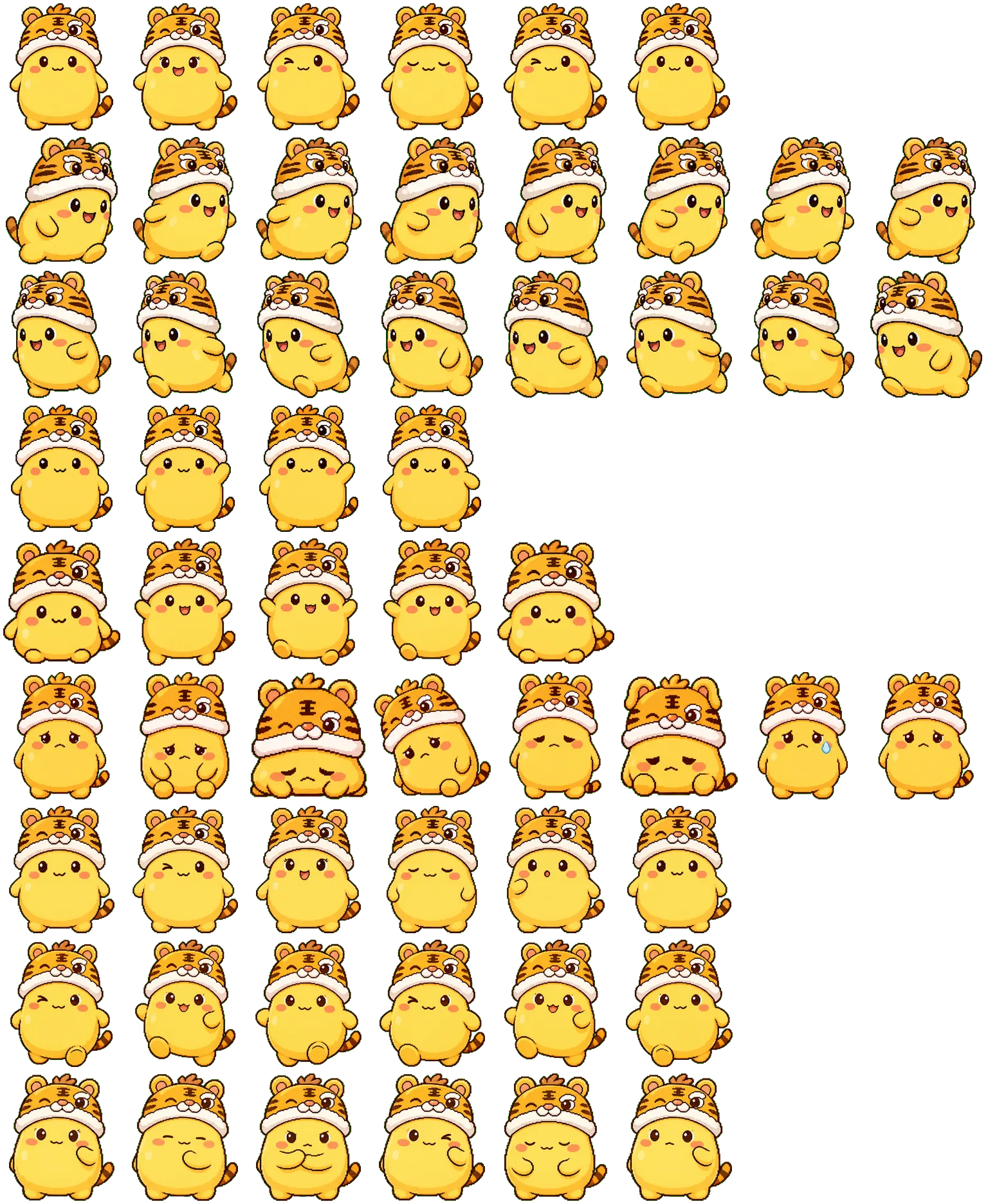 DouOS (edit) spritesheet preview