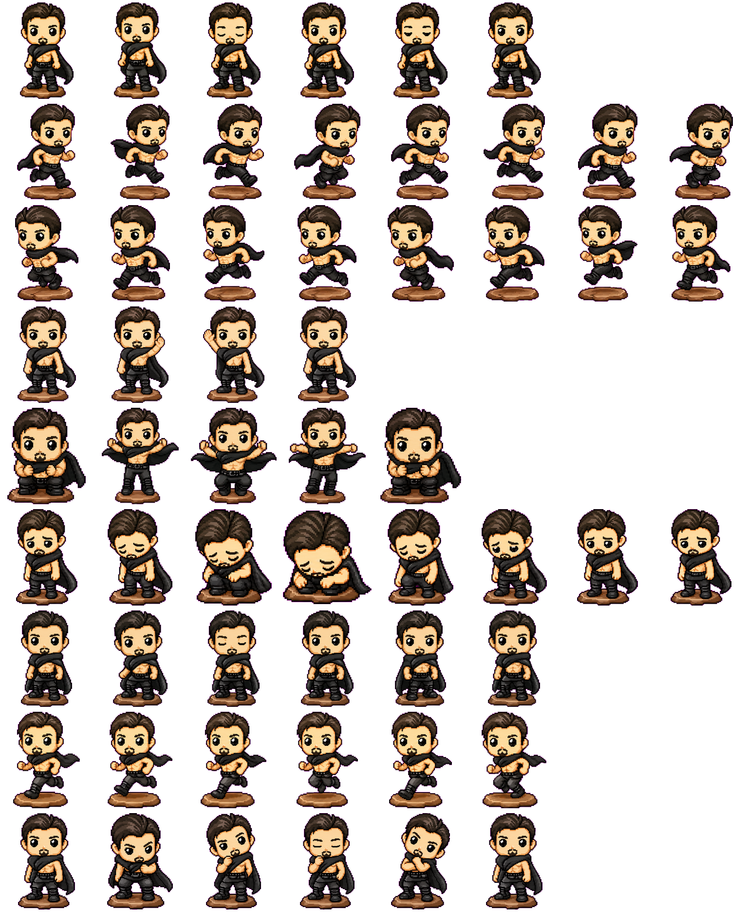 Durov's figurine spritesheet preview