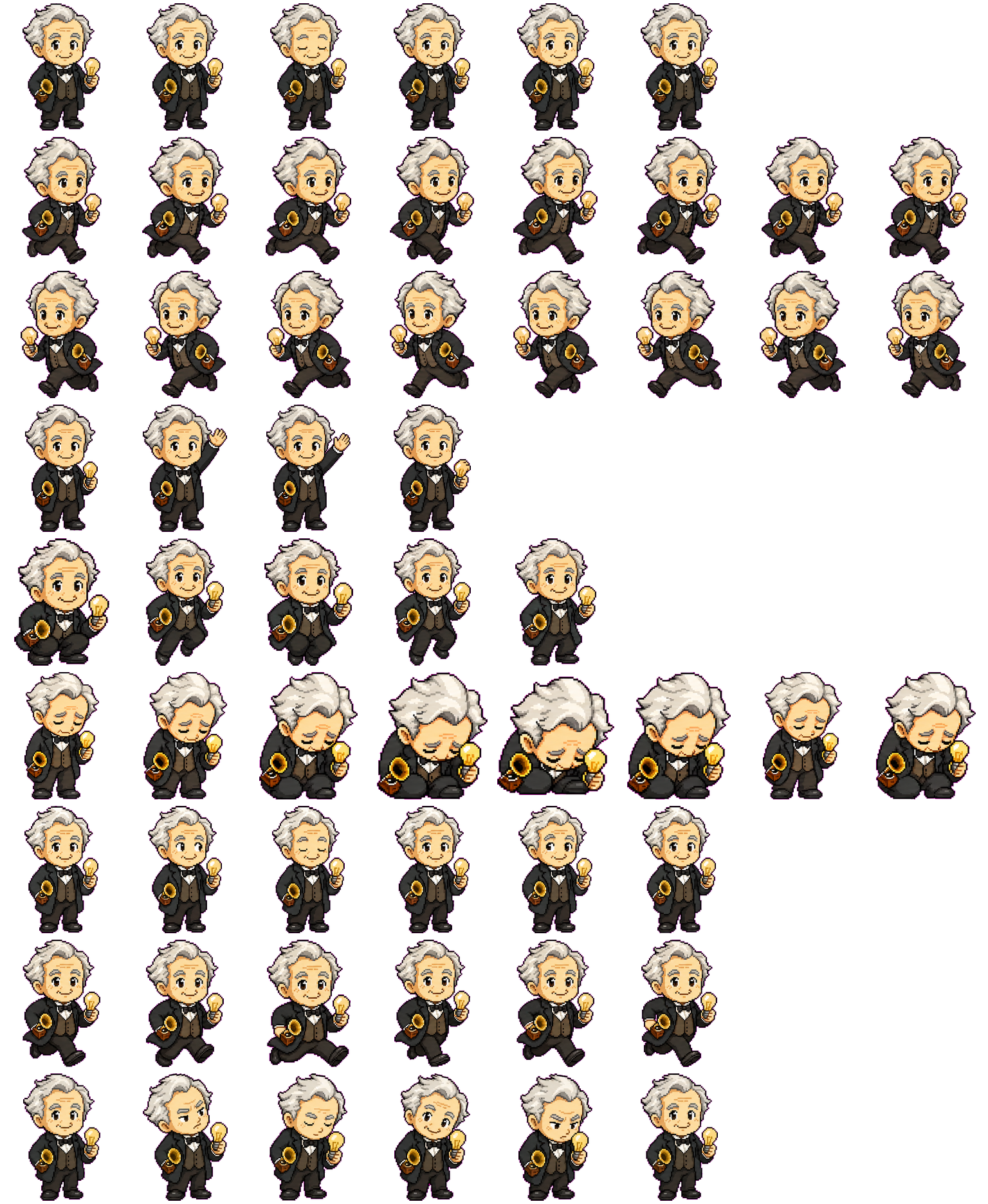 Edison spritesheet preview