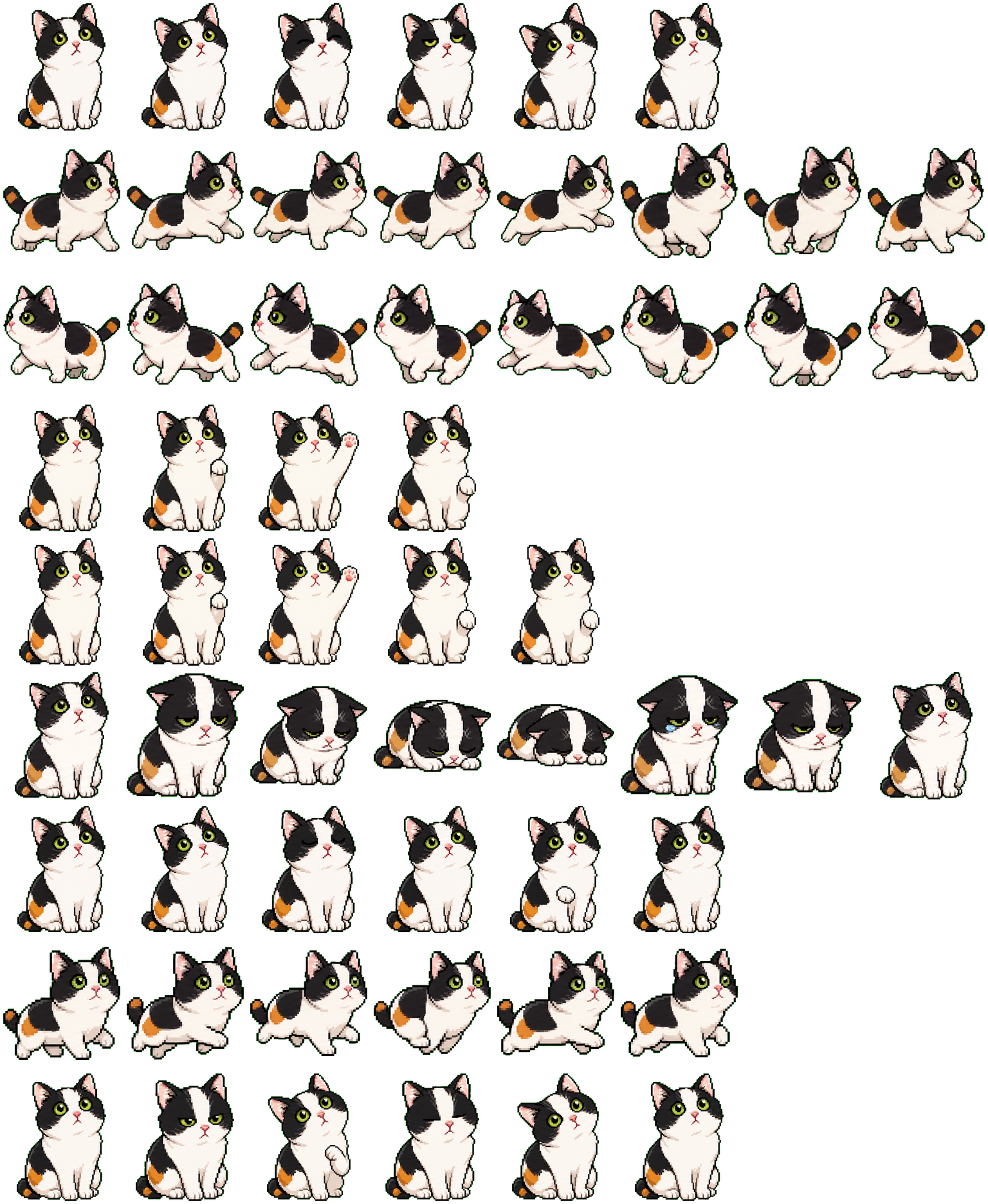 Ella Wave spritesheet preview
