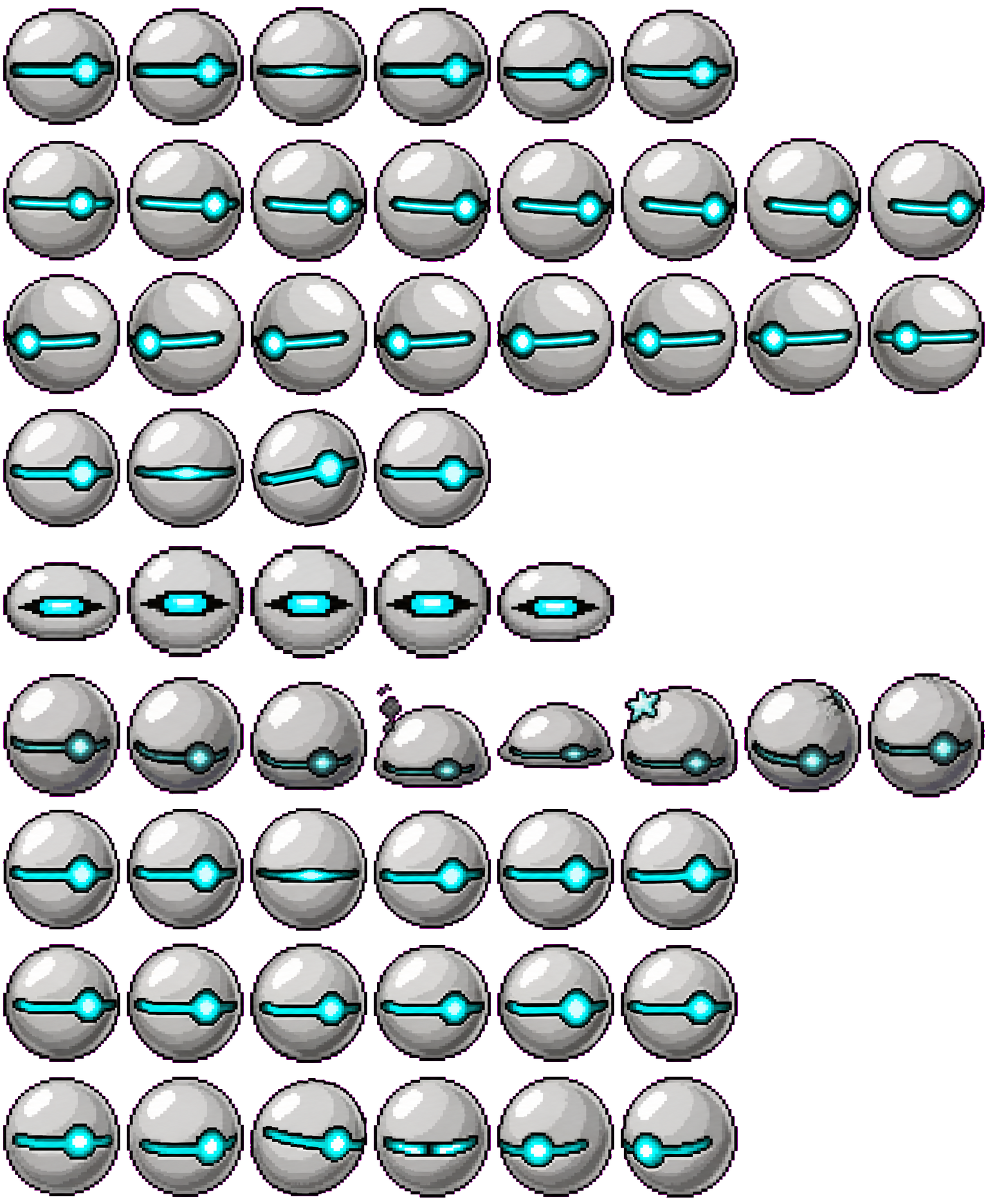 Elyndex spritesheet preview