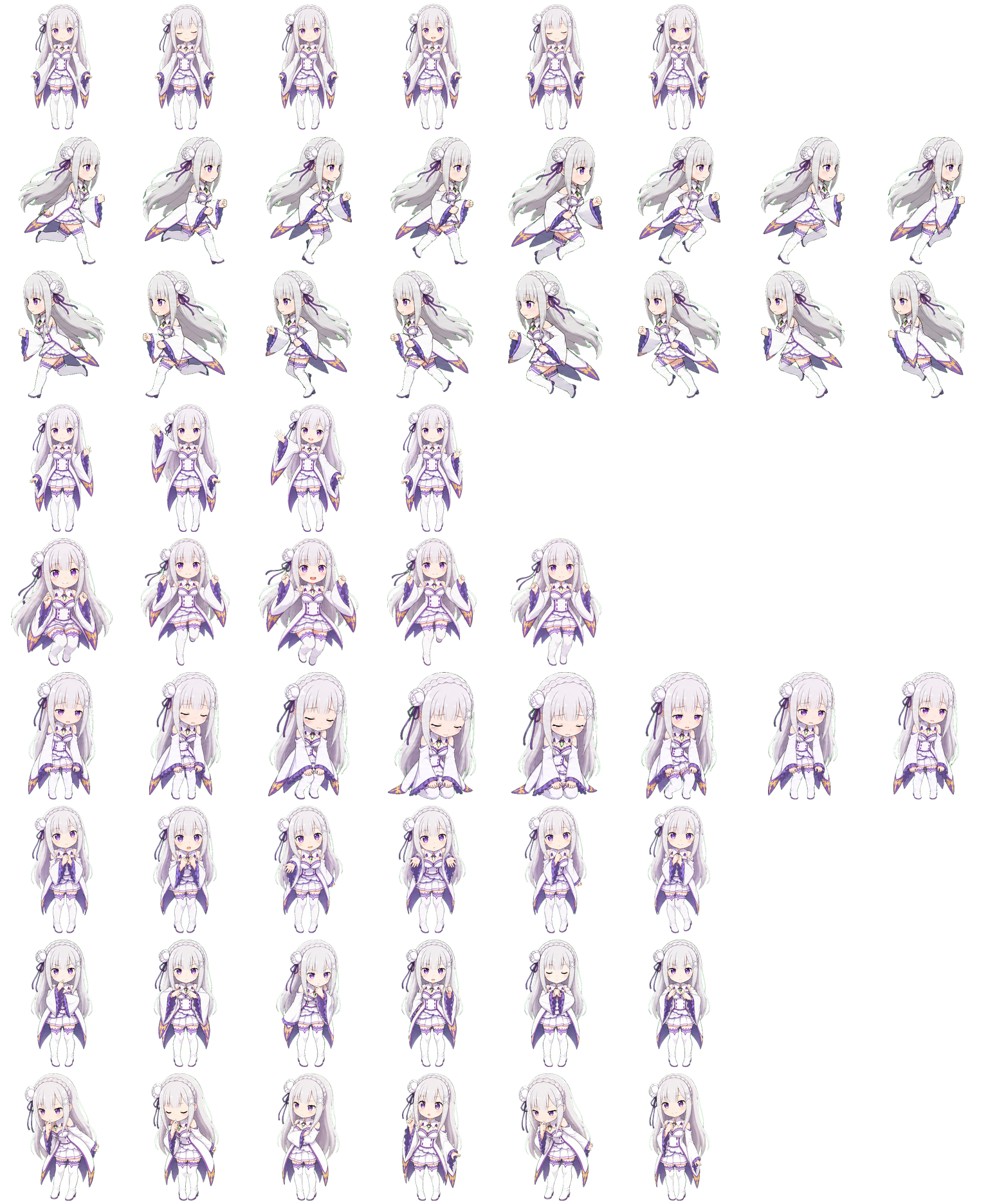 Emilia animated desktop pet preview for Codex Pet