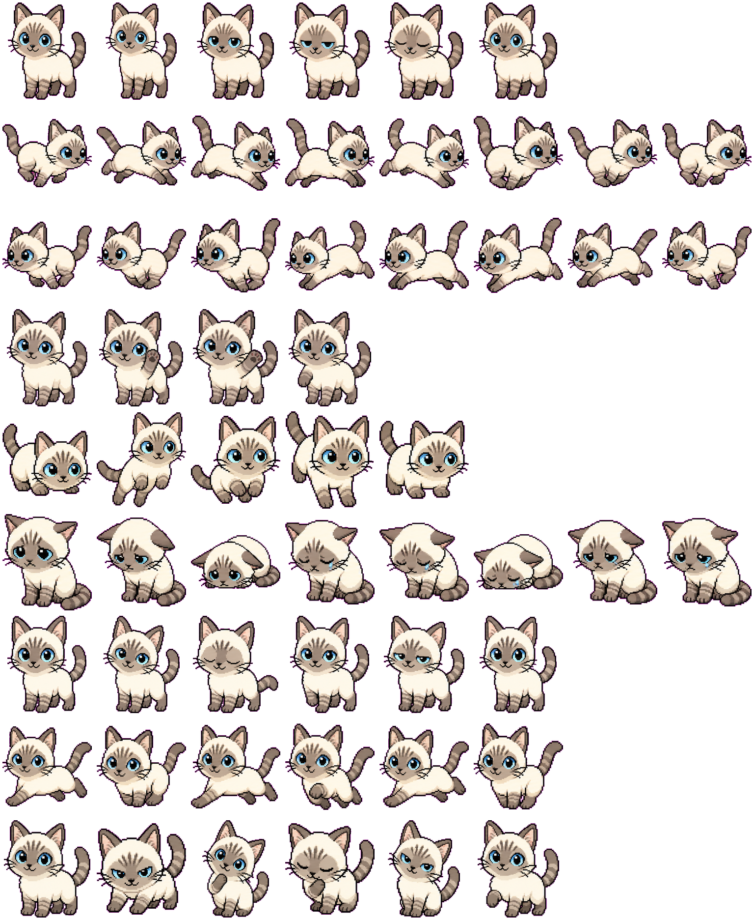 Emma spritesheet preview