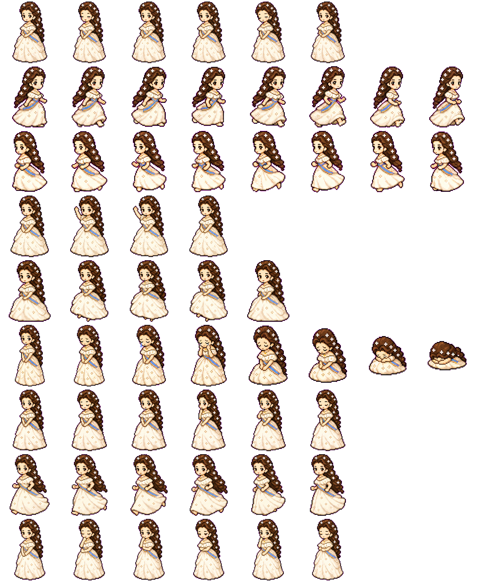 Empress Sissi spritesheet preview