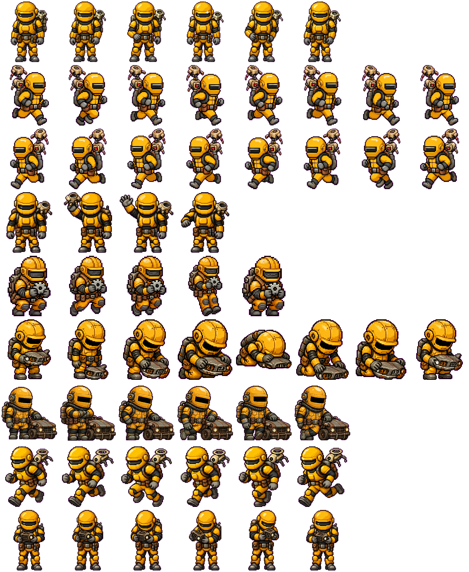 Engineer spritesheet preview