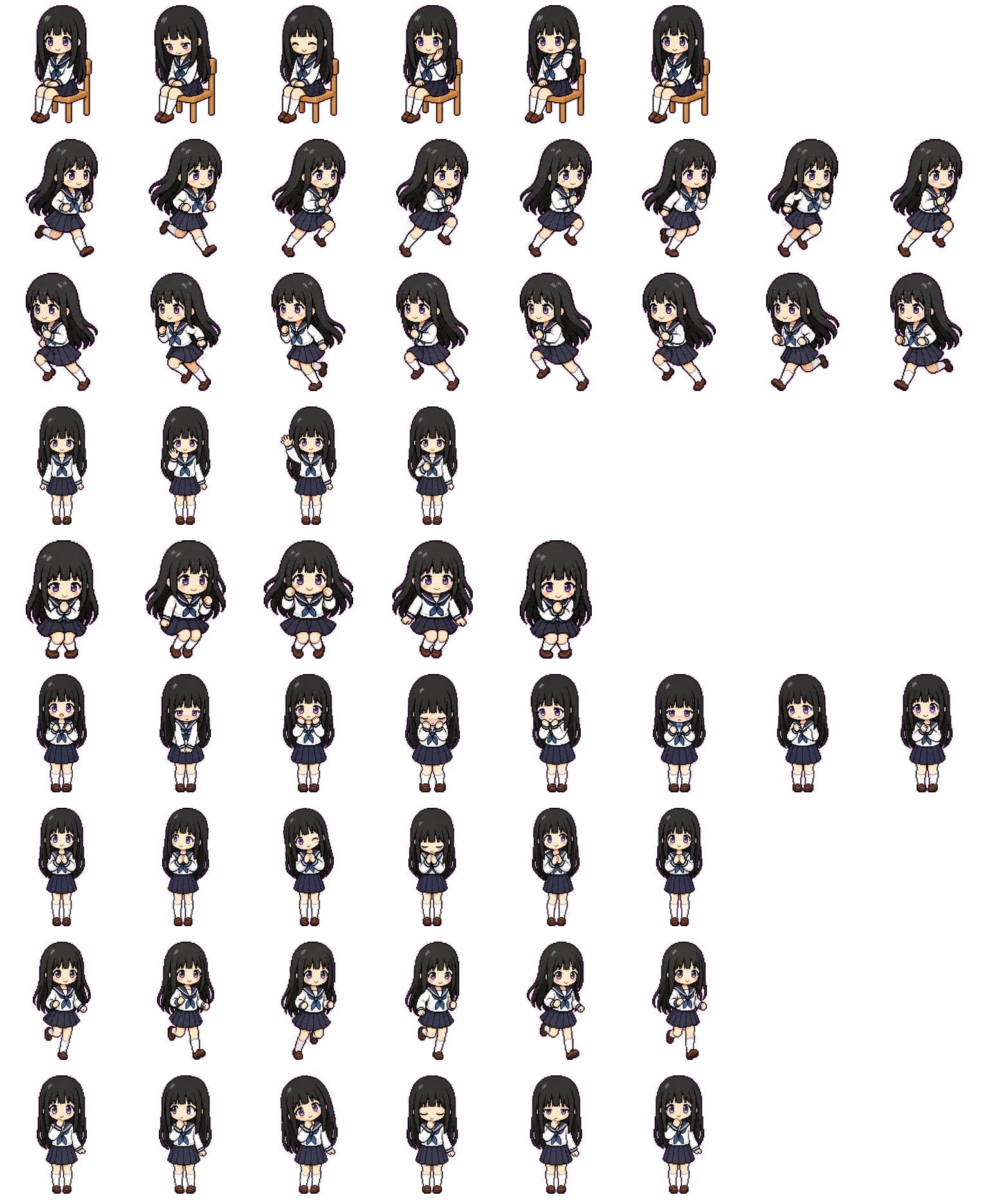 Eru spritesheet preview