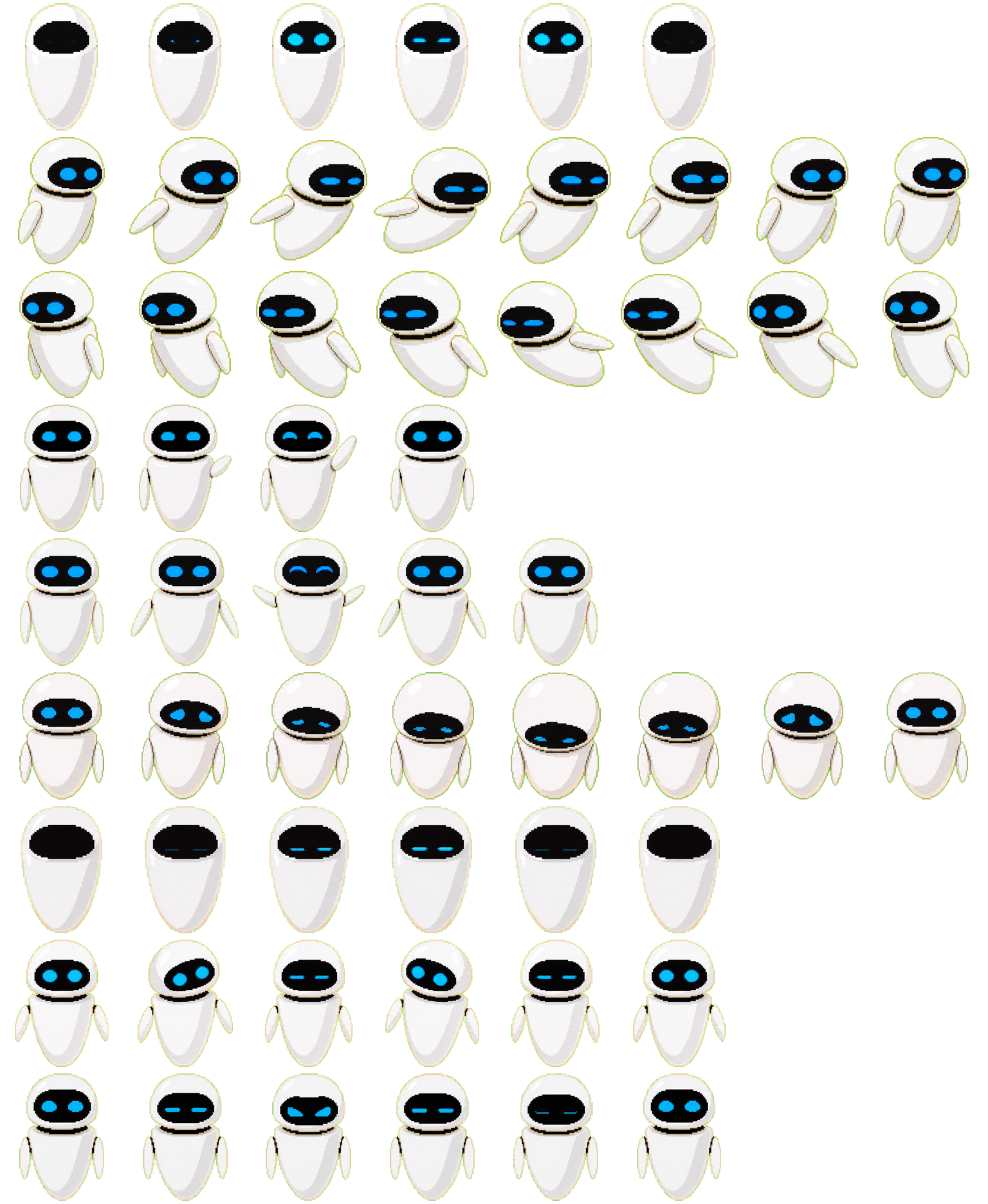 EVE spritesheet preview