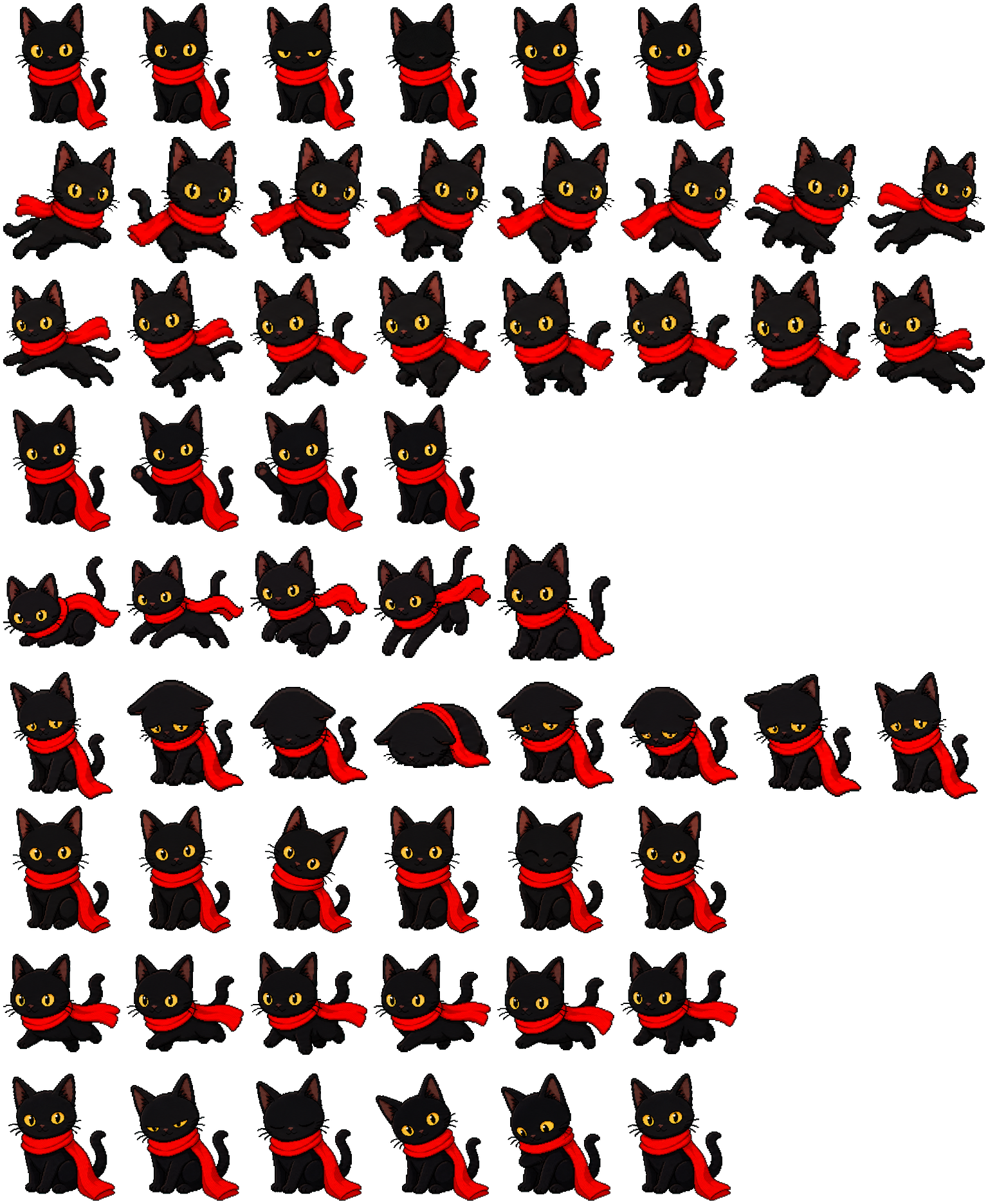 FangJia spritesheet preview