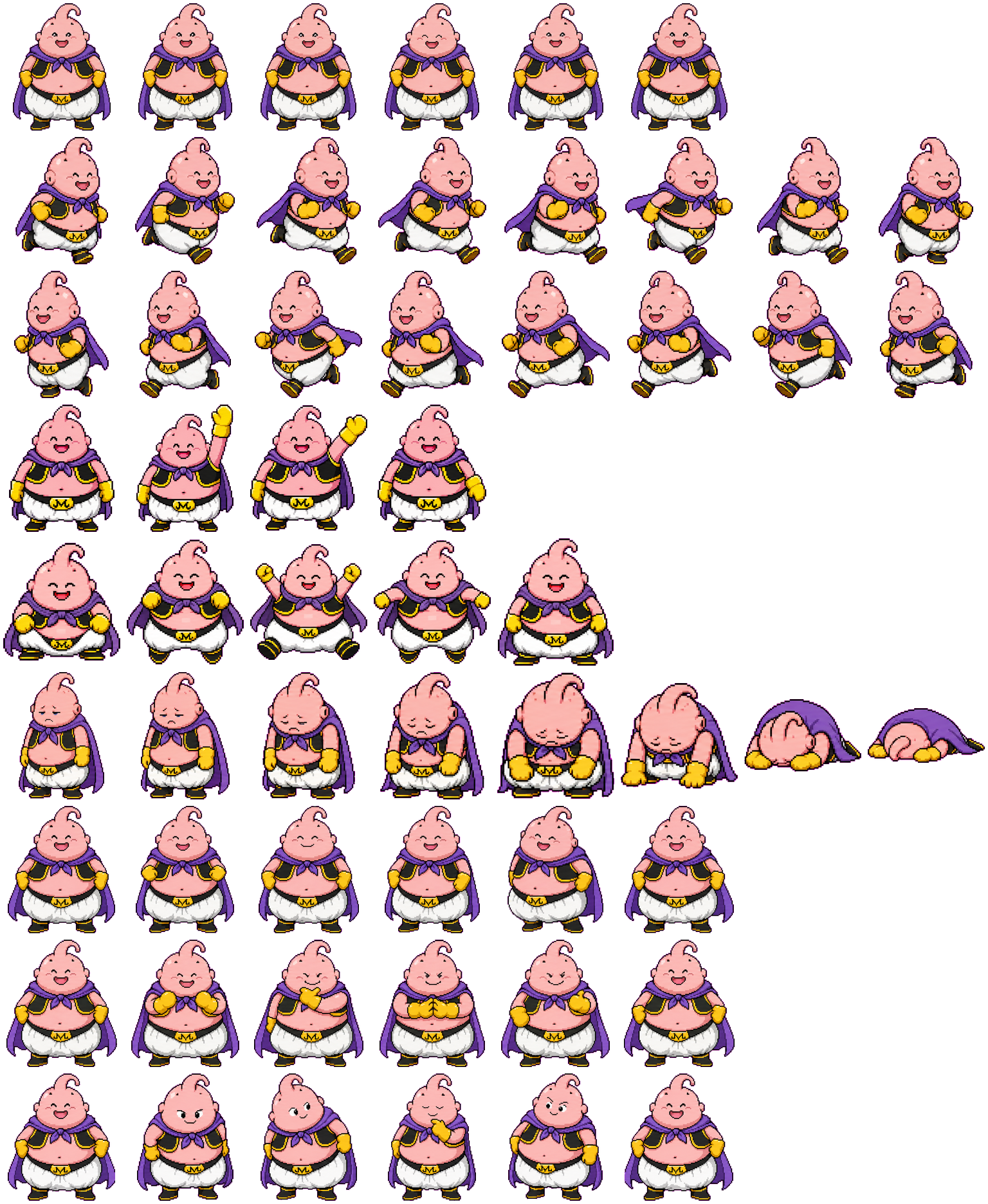Fat Buu animated desktop pet preview for Codex Pet