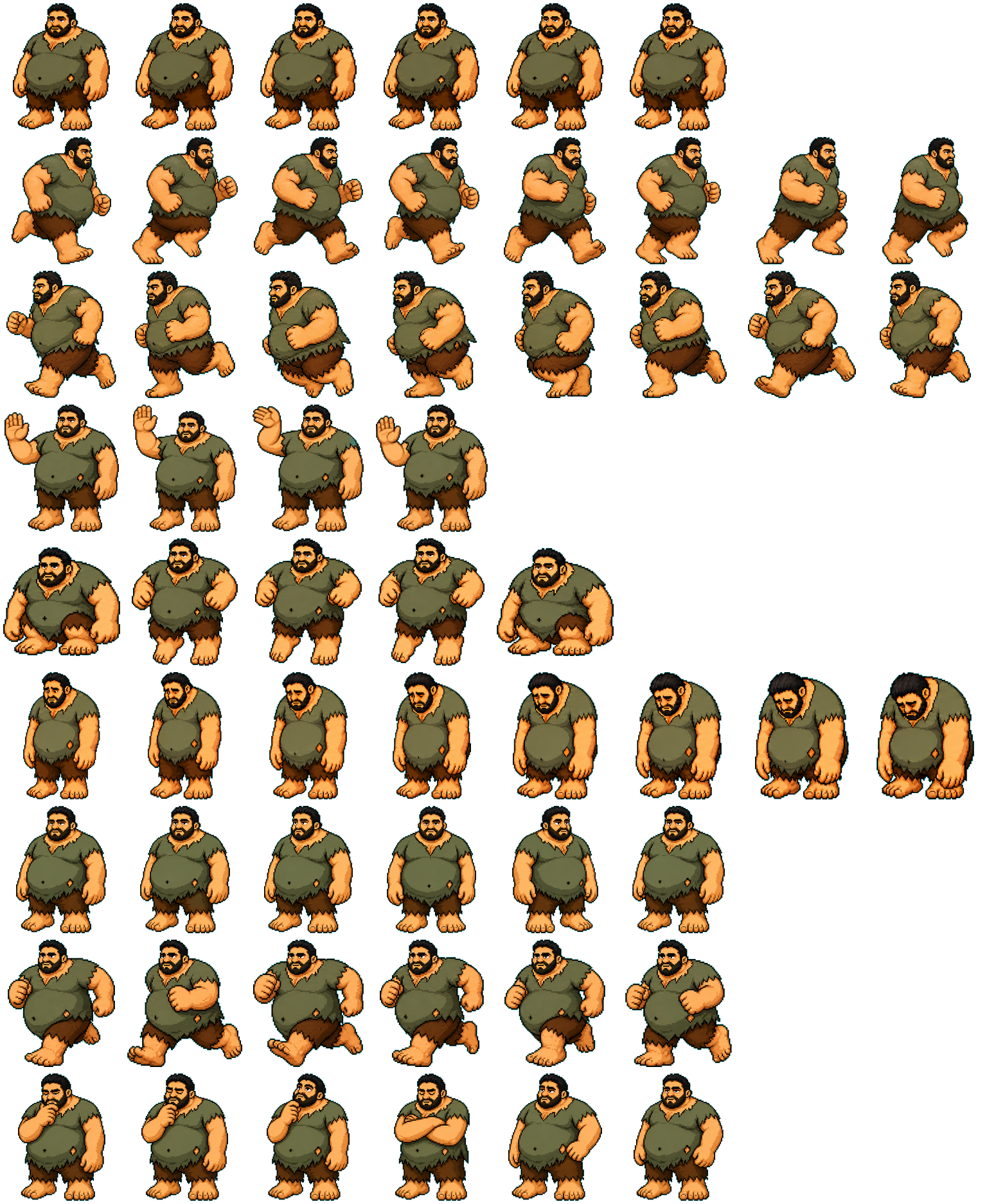 Ferdon spritesheet preview