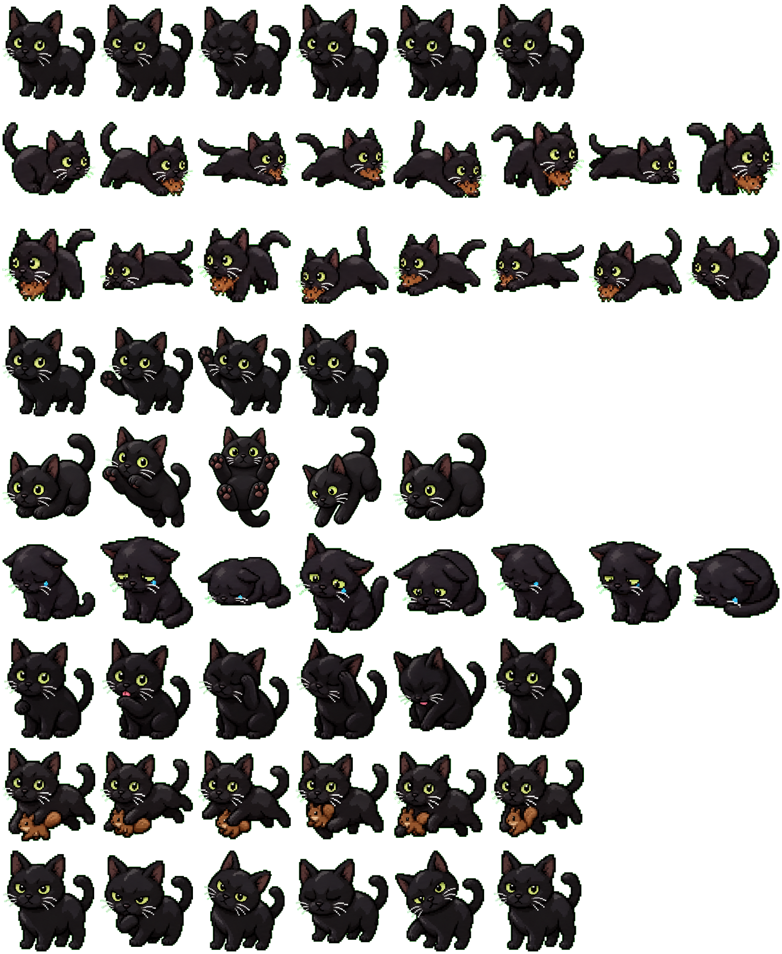 Figaro spritesheet preview