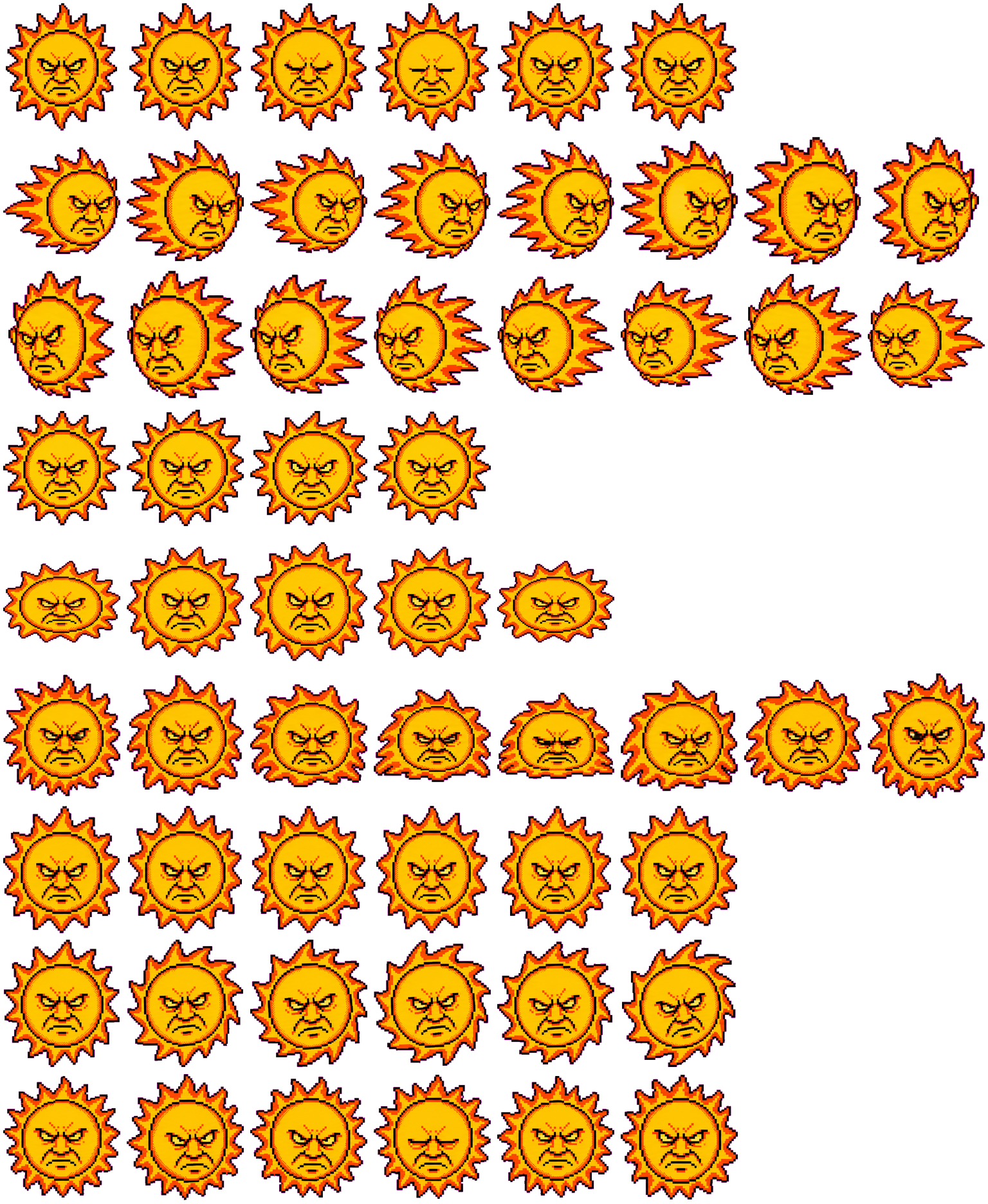 Flare spritesheet preview