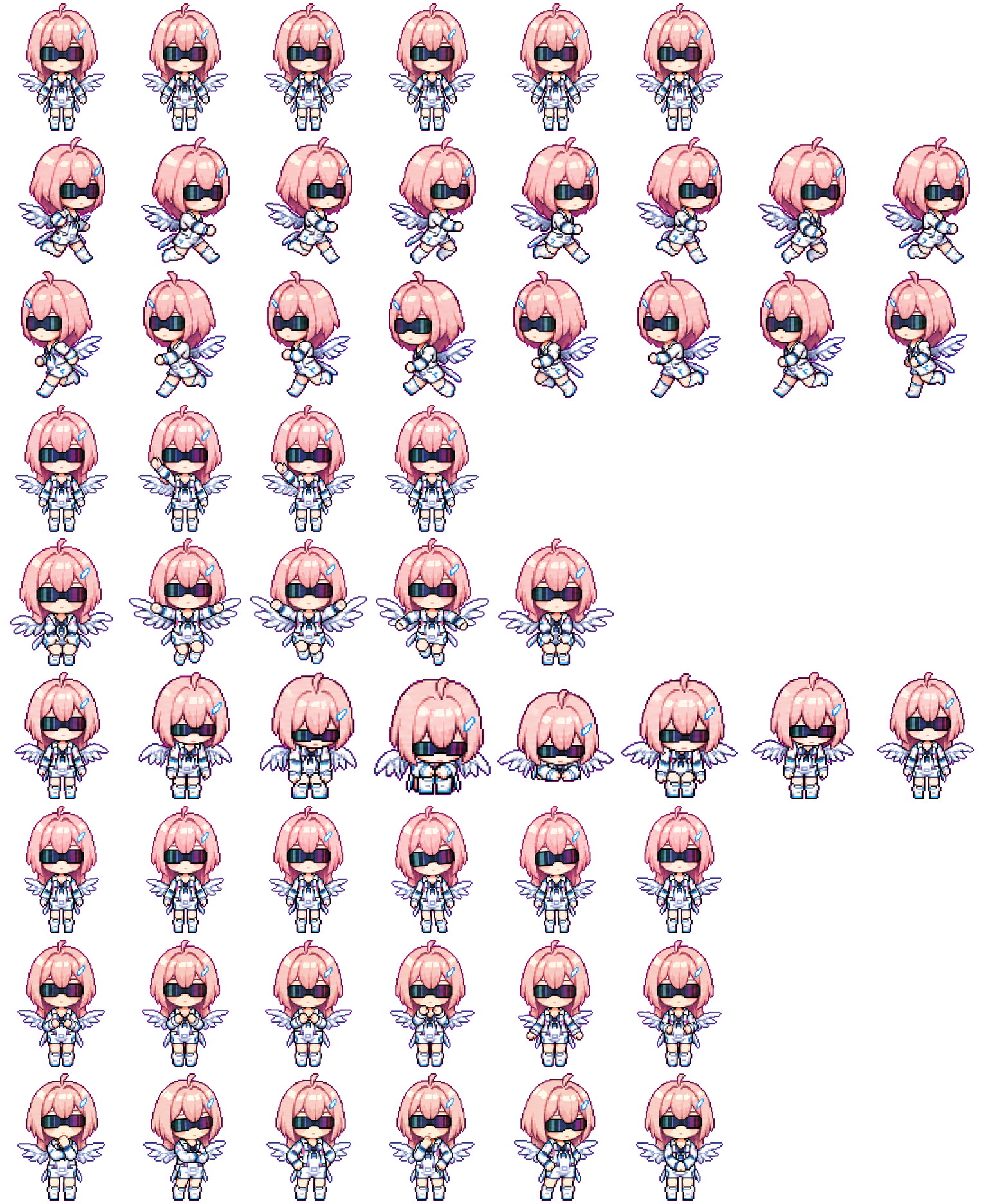 FleetSnowfluff spritesheet preview