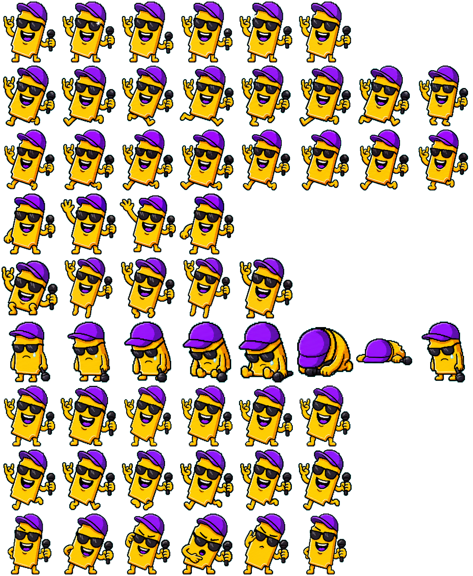 Freeticket spritesheet preview