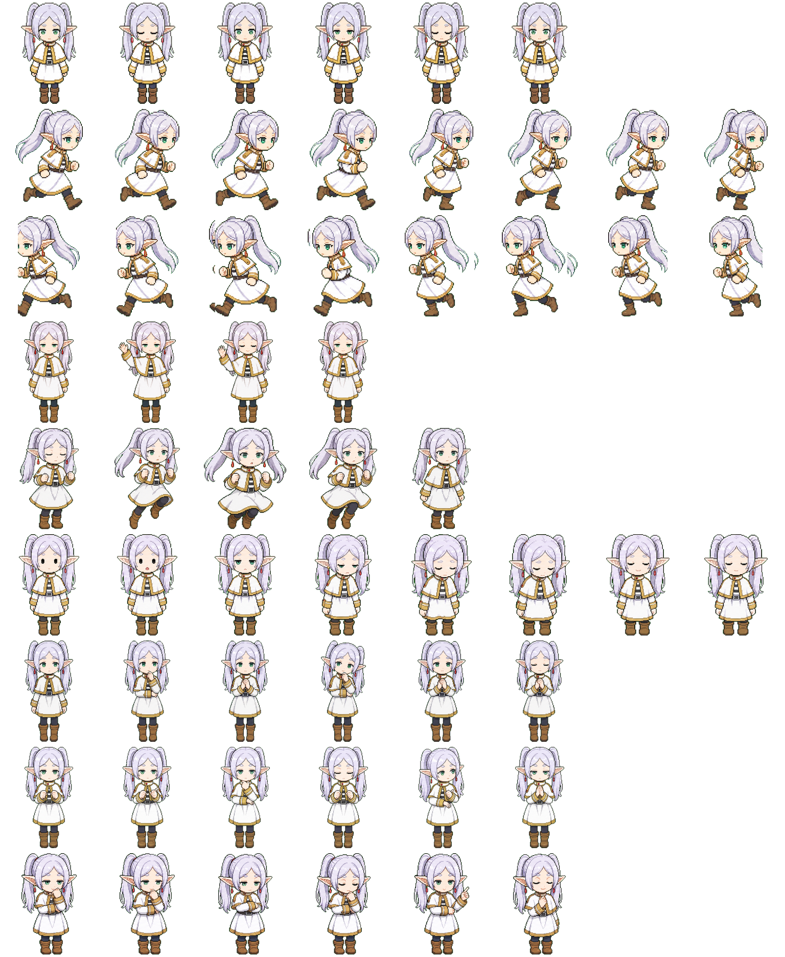 Frieren Pixel Codex Pet 动态桌面宠物预览图