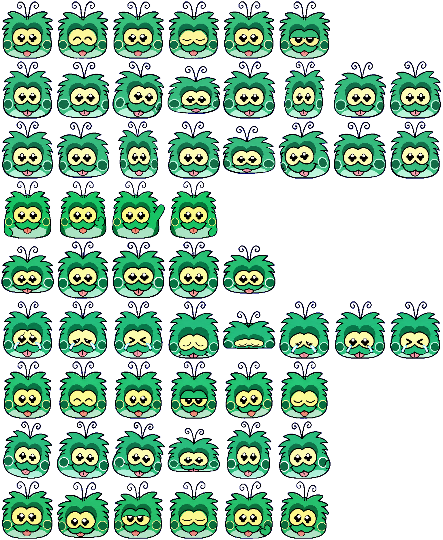 Froggle spritesheet preview
