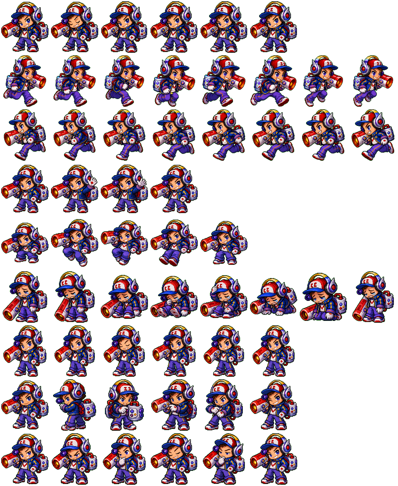 电玩小子 spritesheet preview