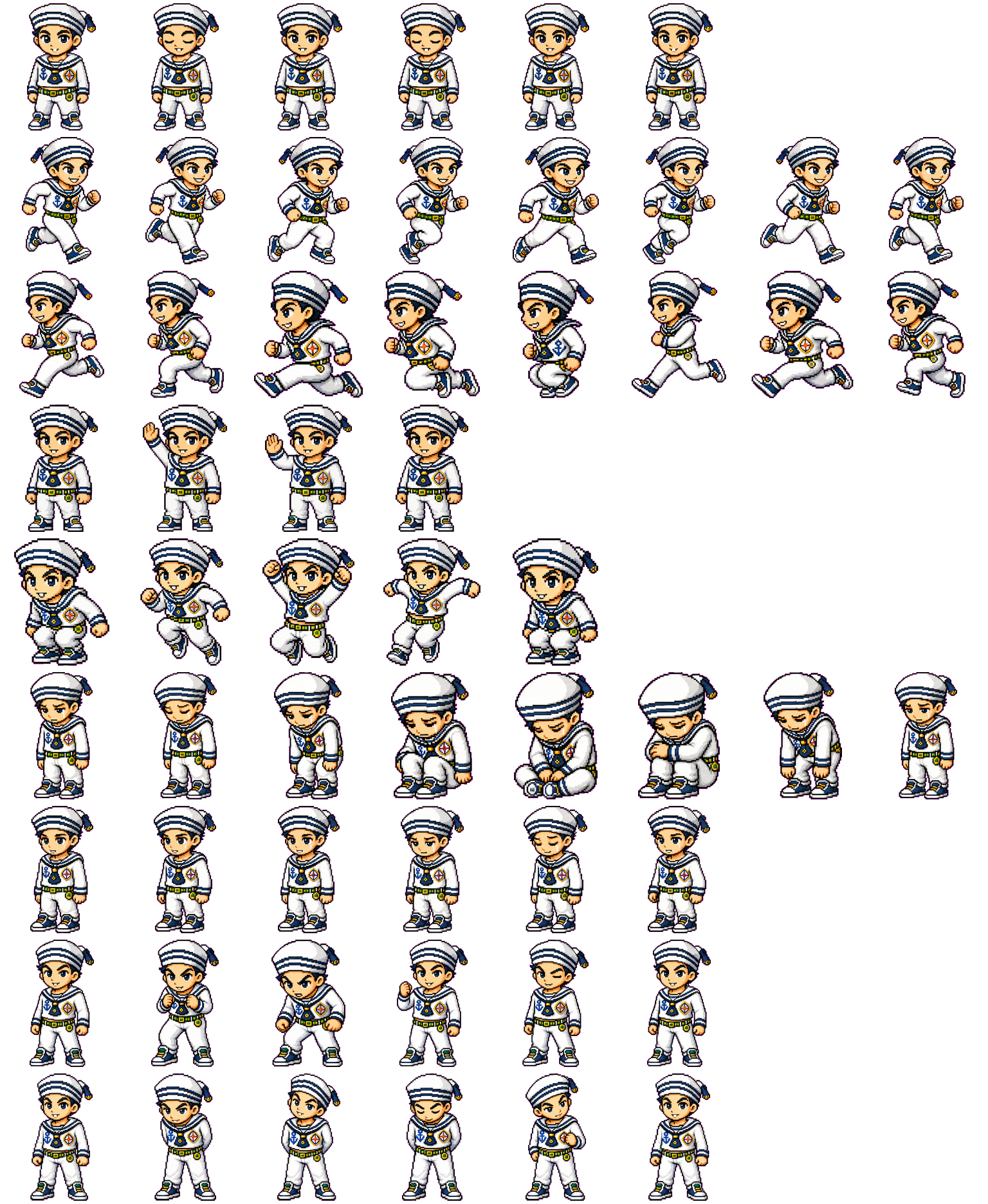 Gappy spritesheet preview