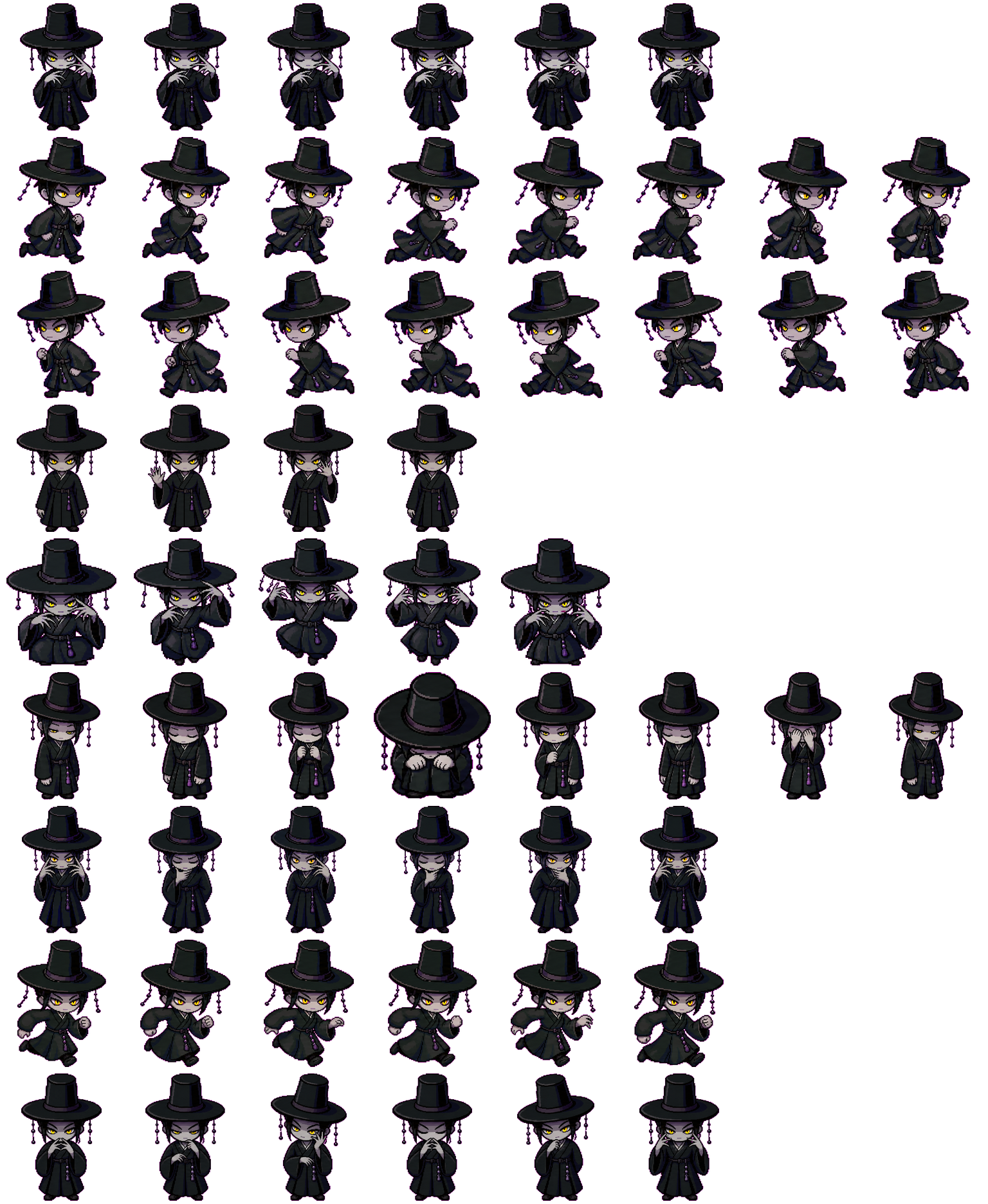 Gat Reaper spritesheet preview