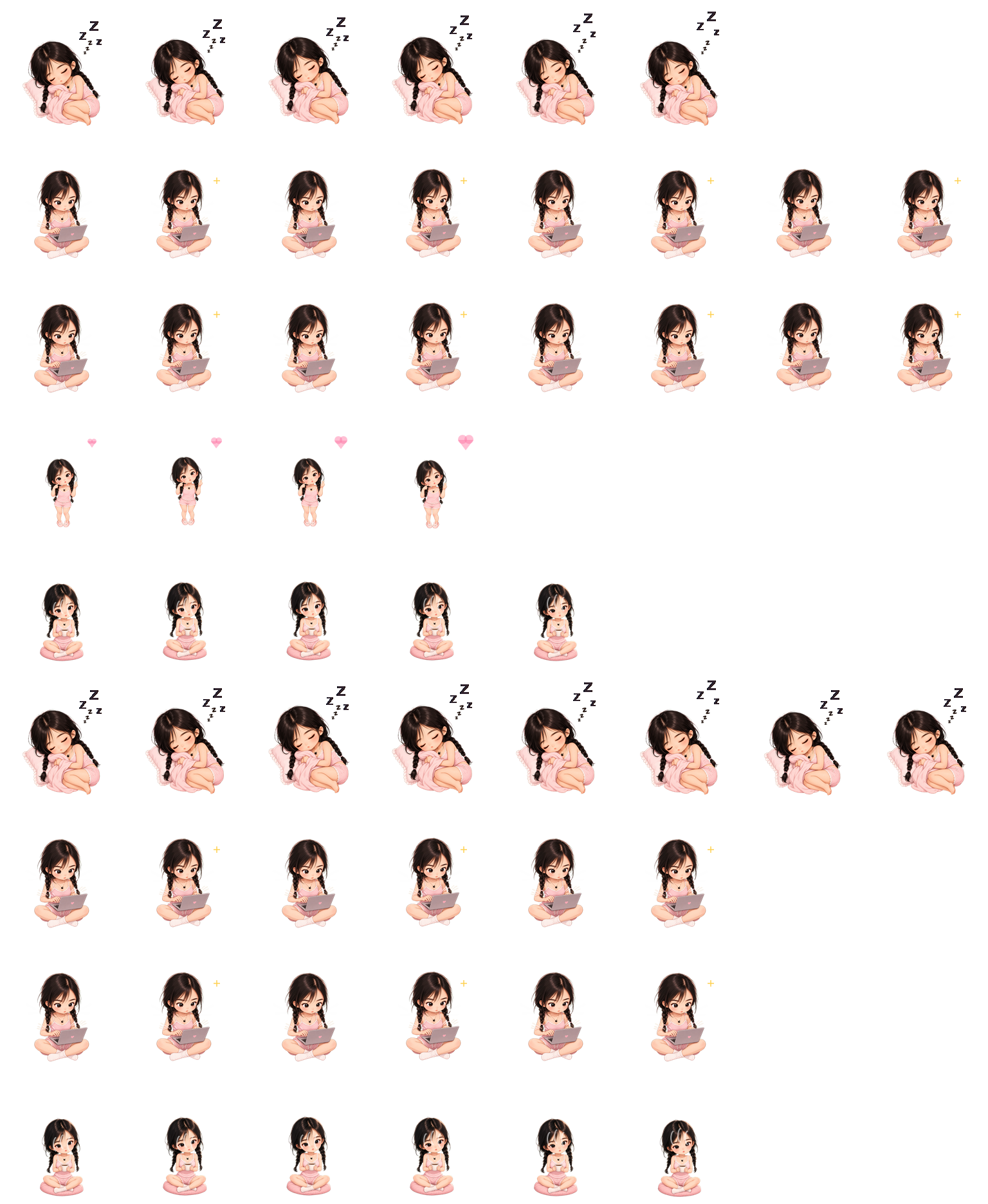 SD Girlfriend Codex Pet 动态桌面宠物预览图