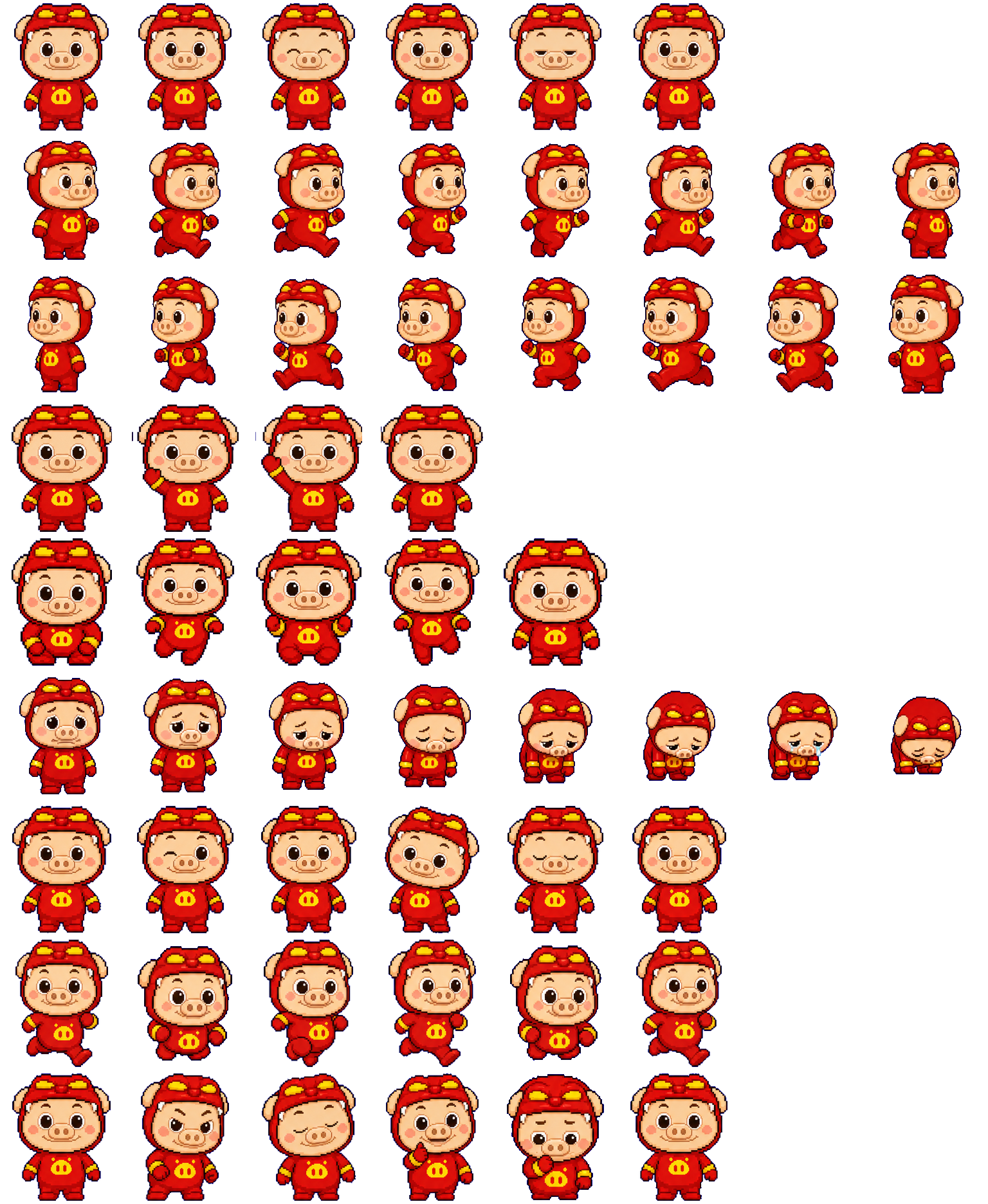 猪猪侠 spritesheet preview