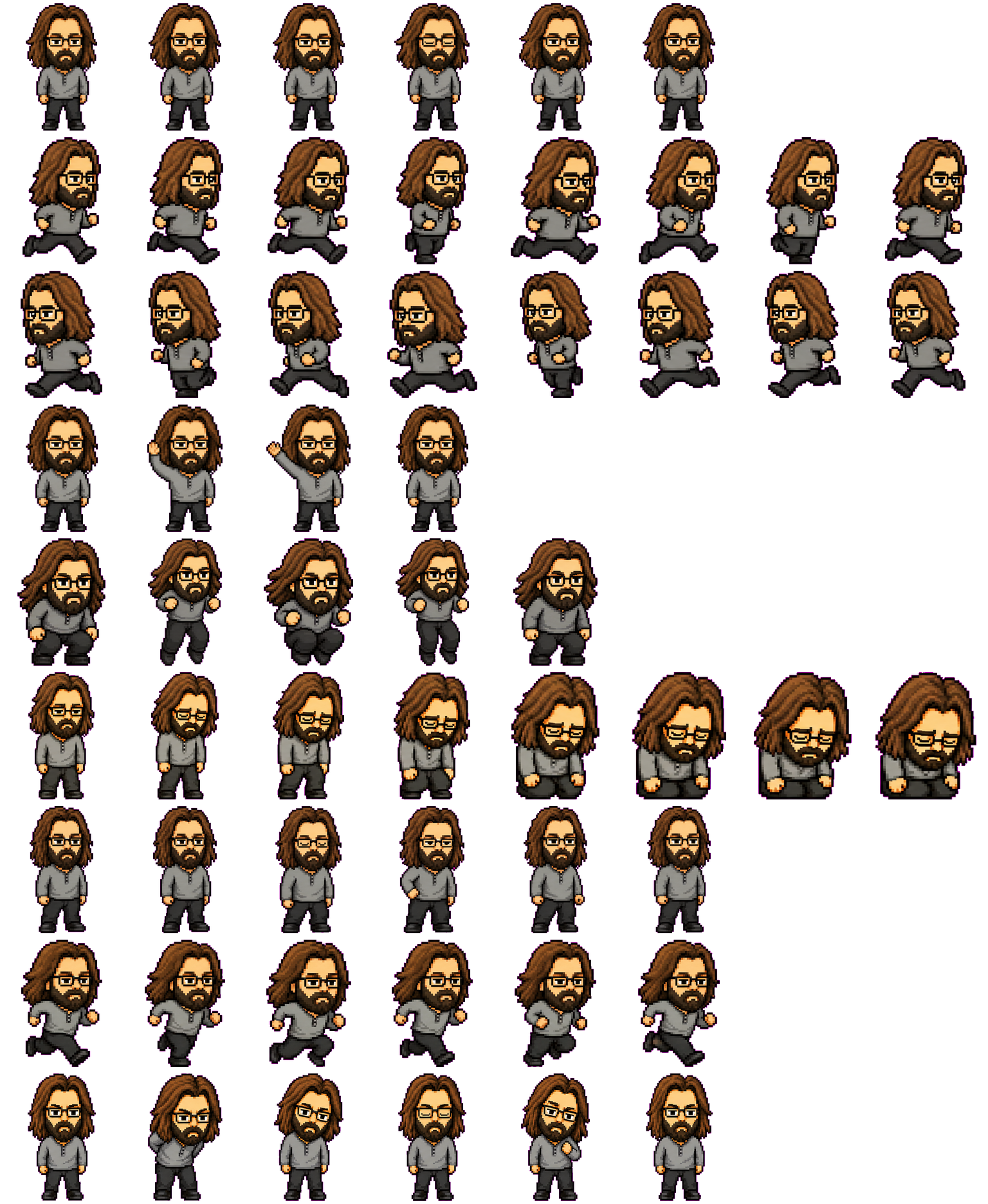 Gilfoyle spritesheet preview
