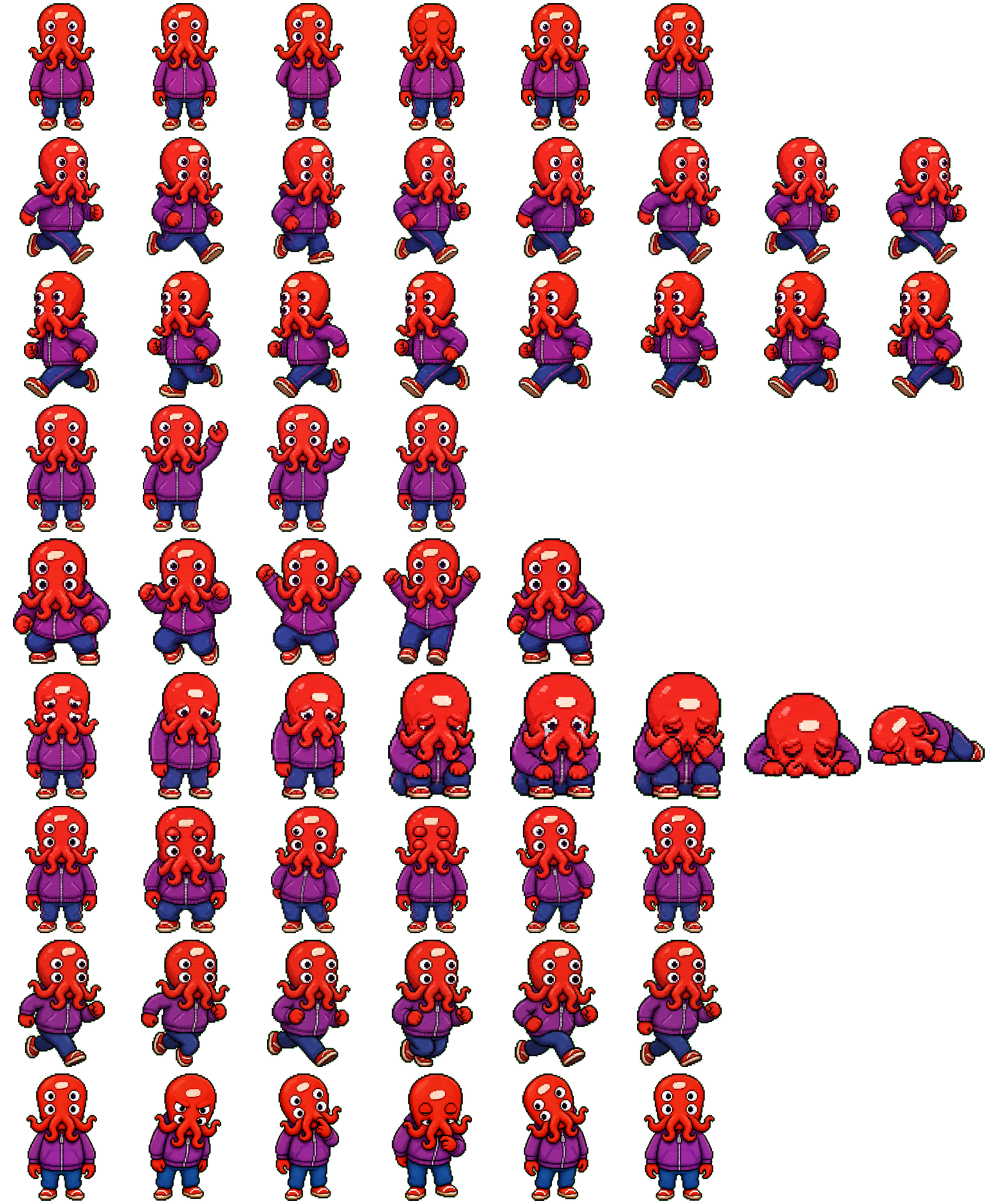 Gloopie spritesheet preview
