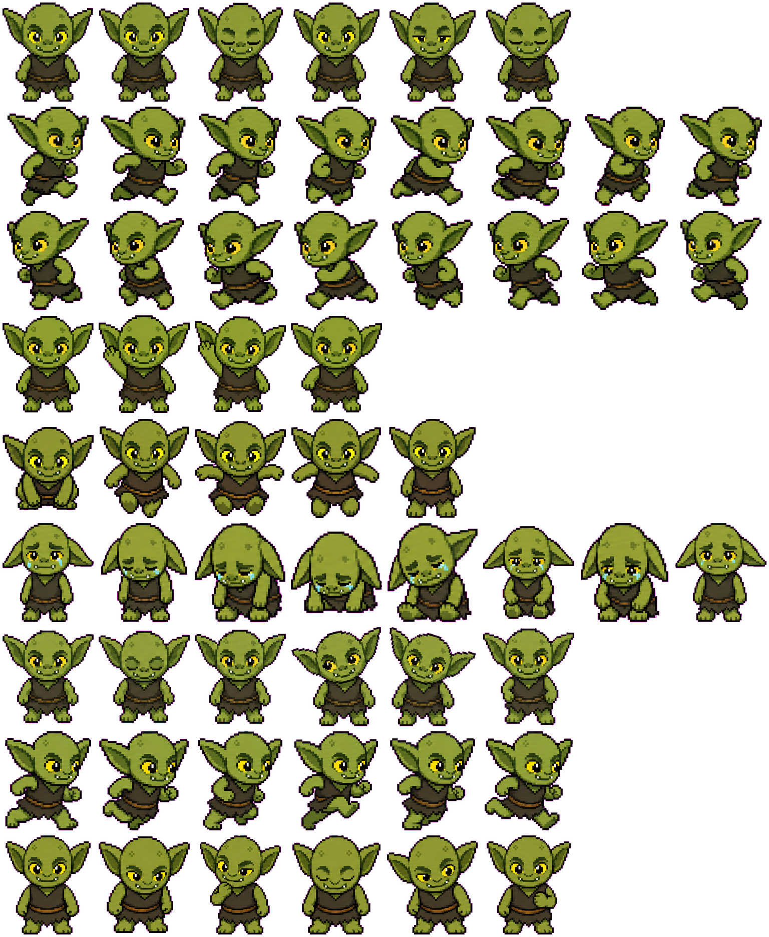 Goblin_LP spritesheet preview