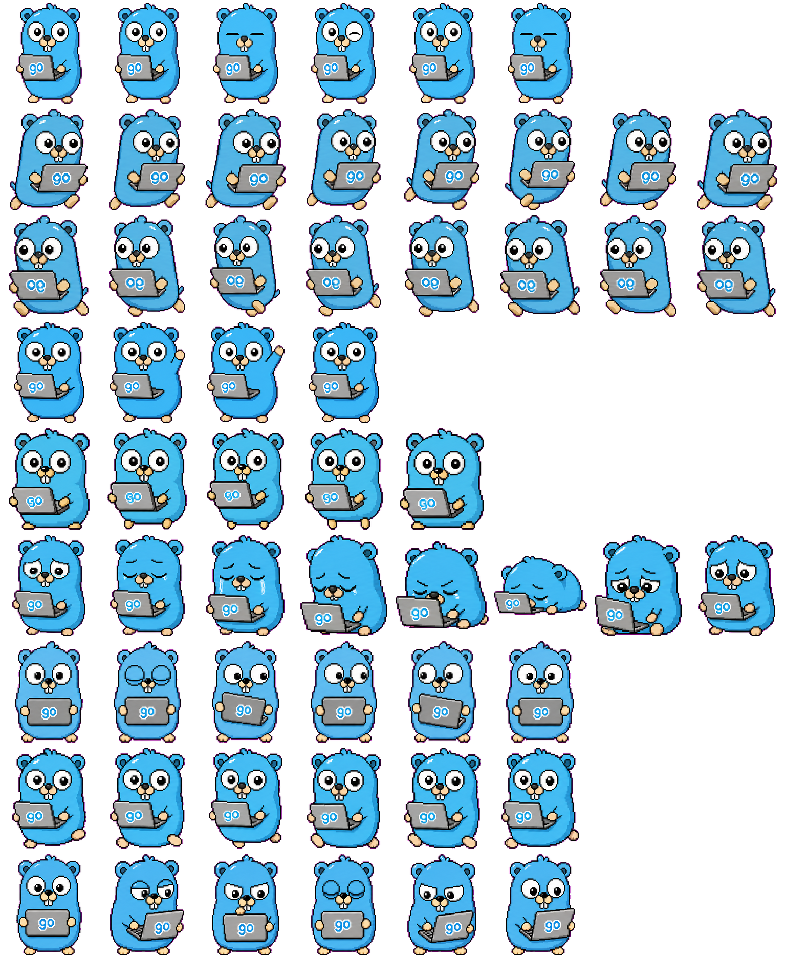 GopherGo Codex Pet 动态桌面宠物预览图