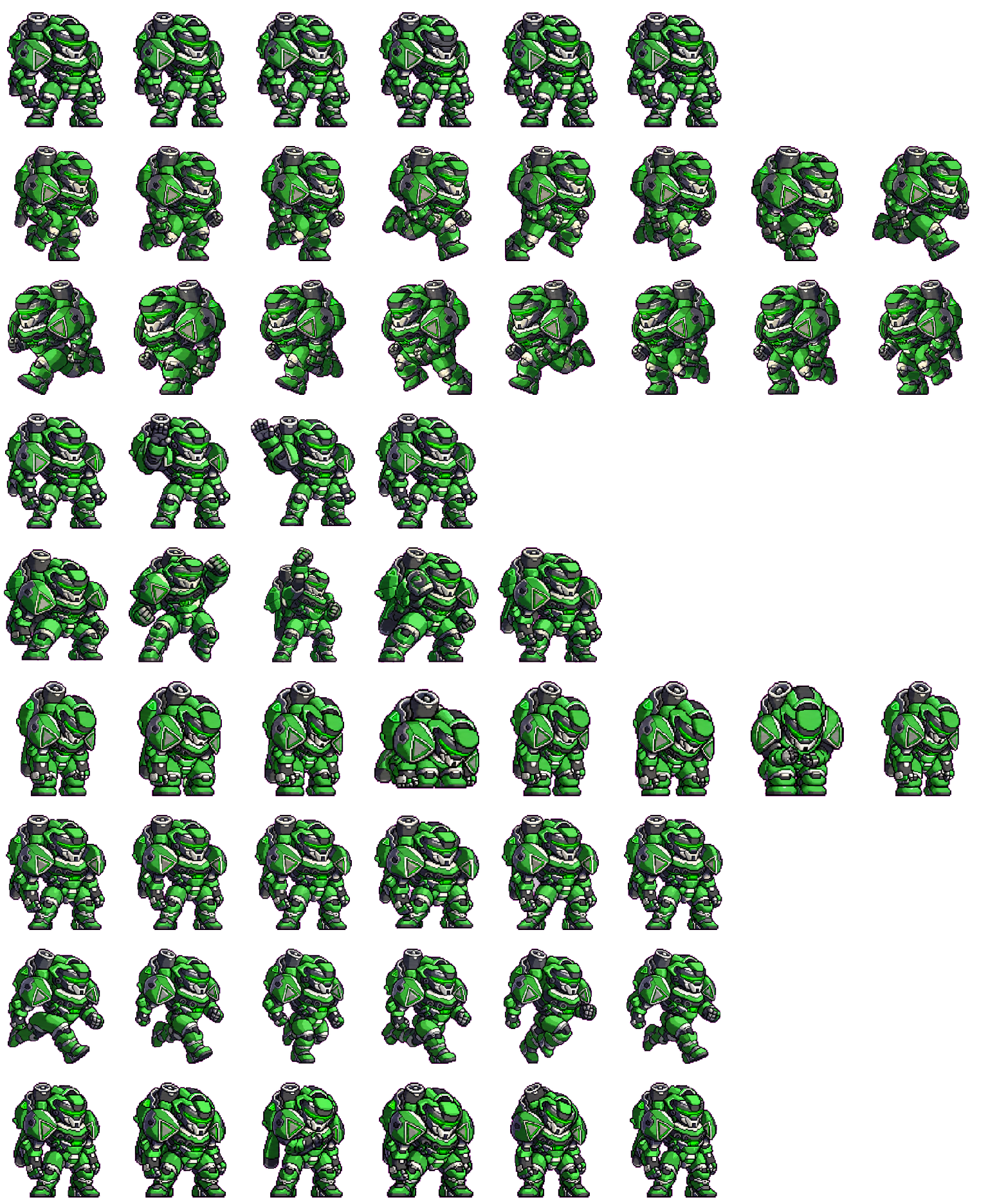 CHUNK // GRAYCRAFT5 spritesheet preview