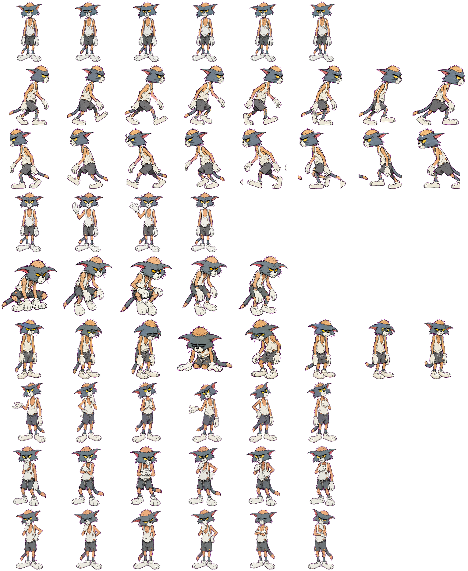 Gritcat Codex Pet アニメーションデスクトップペットのプレビュー
