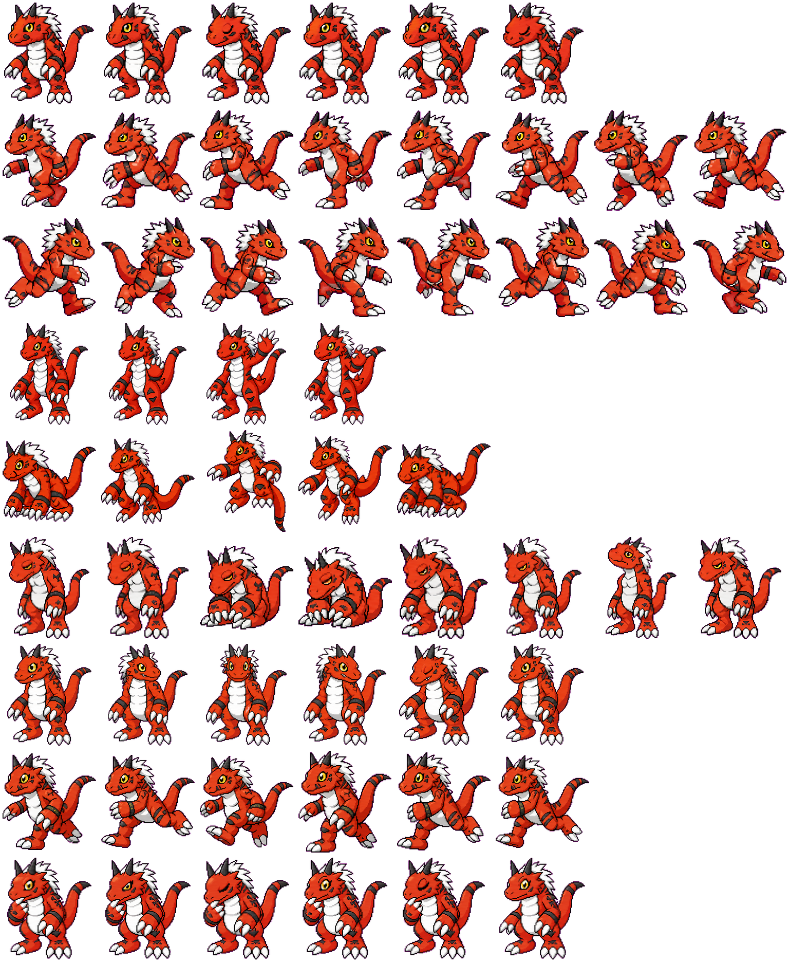 growmon spritesheet preview