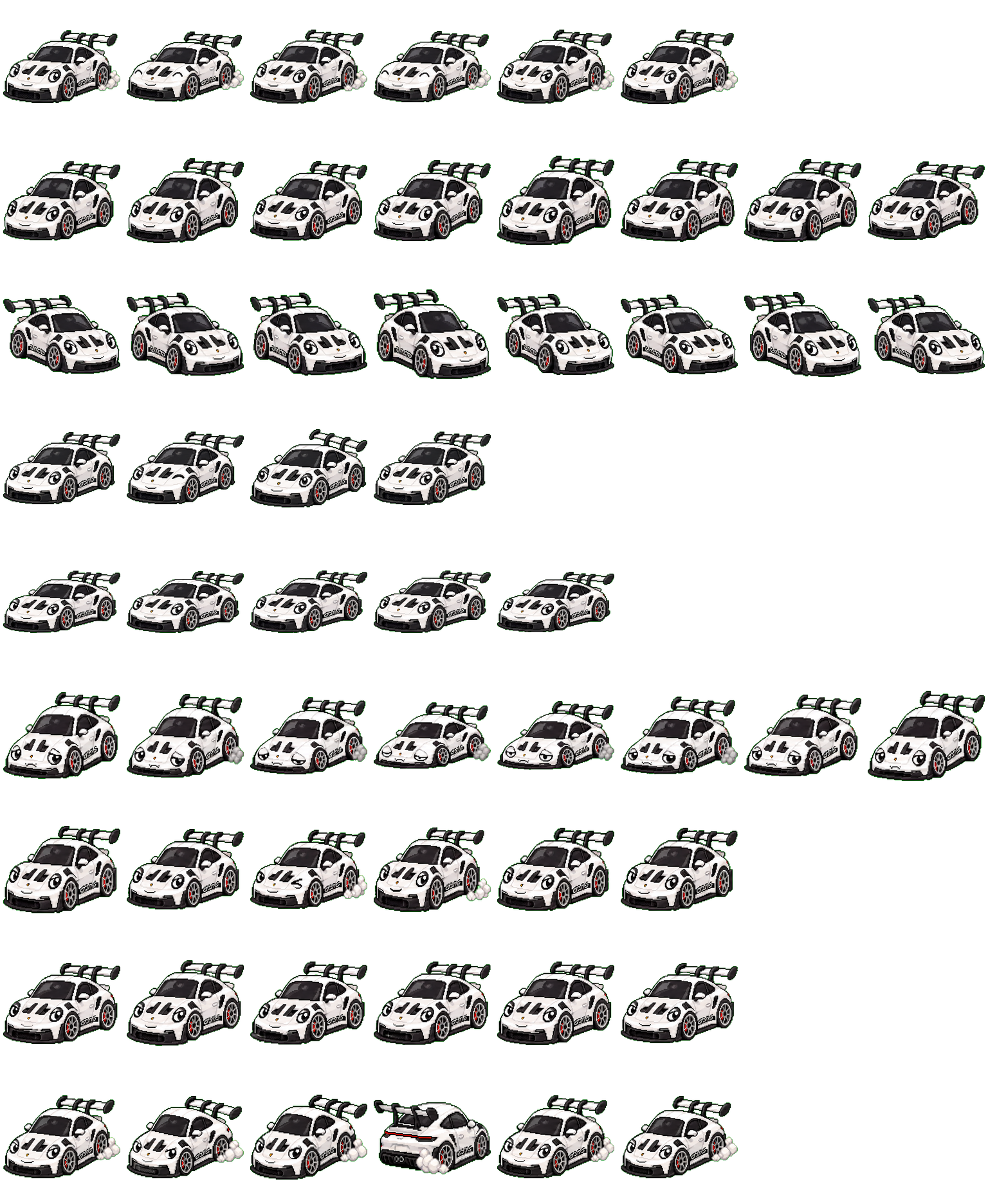 GT3 RS spritesheet preview