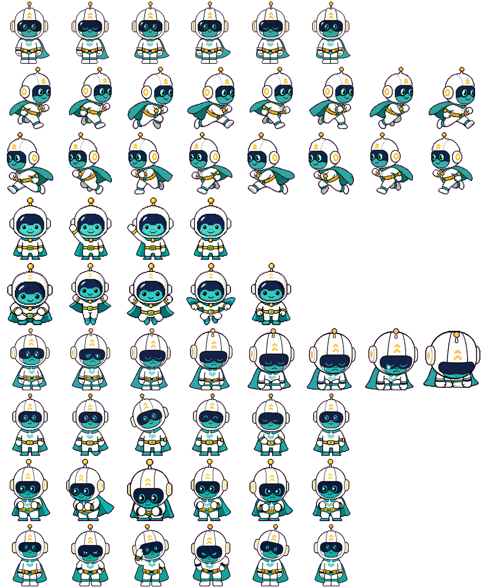 观小猿 spritesheet preview