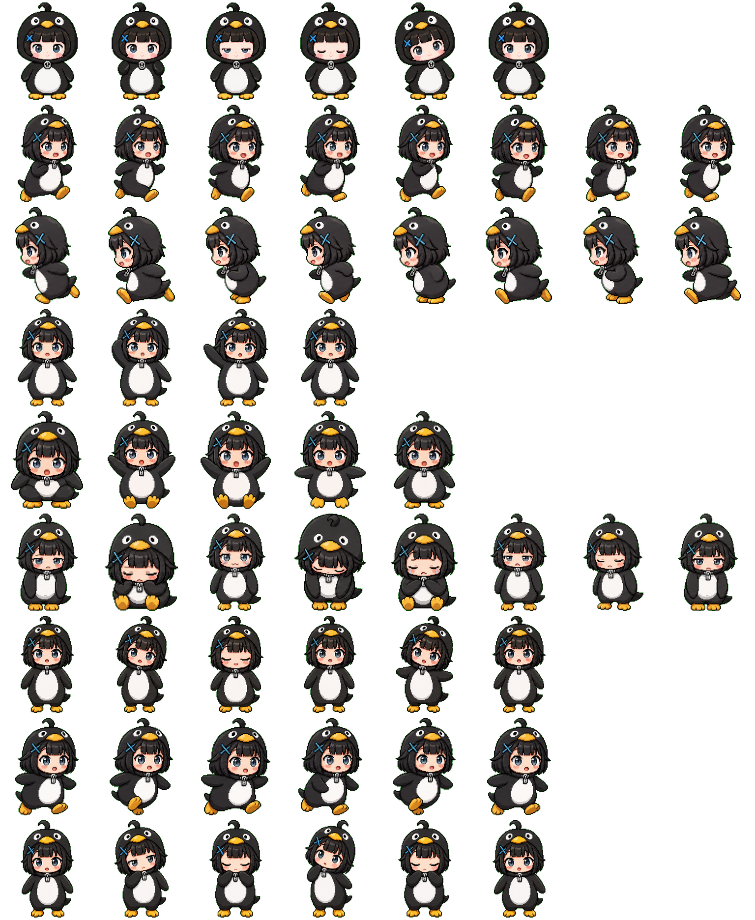 咕咕嘎嘎 spritesheet preview