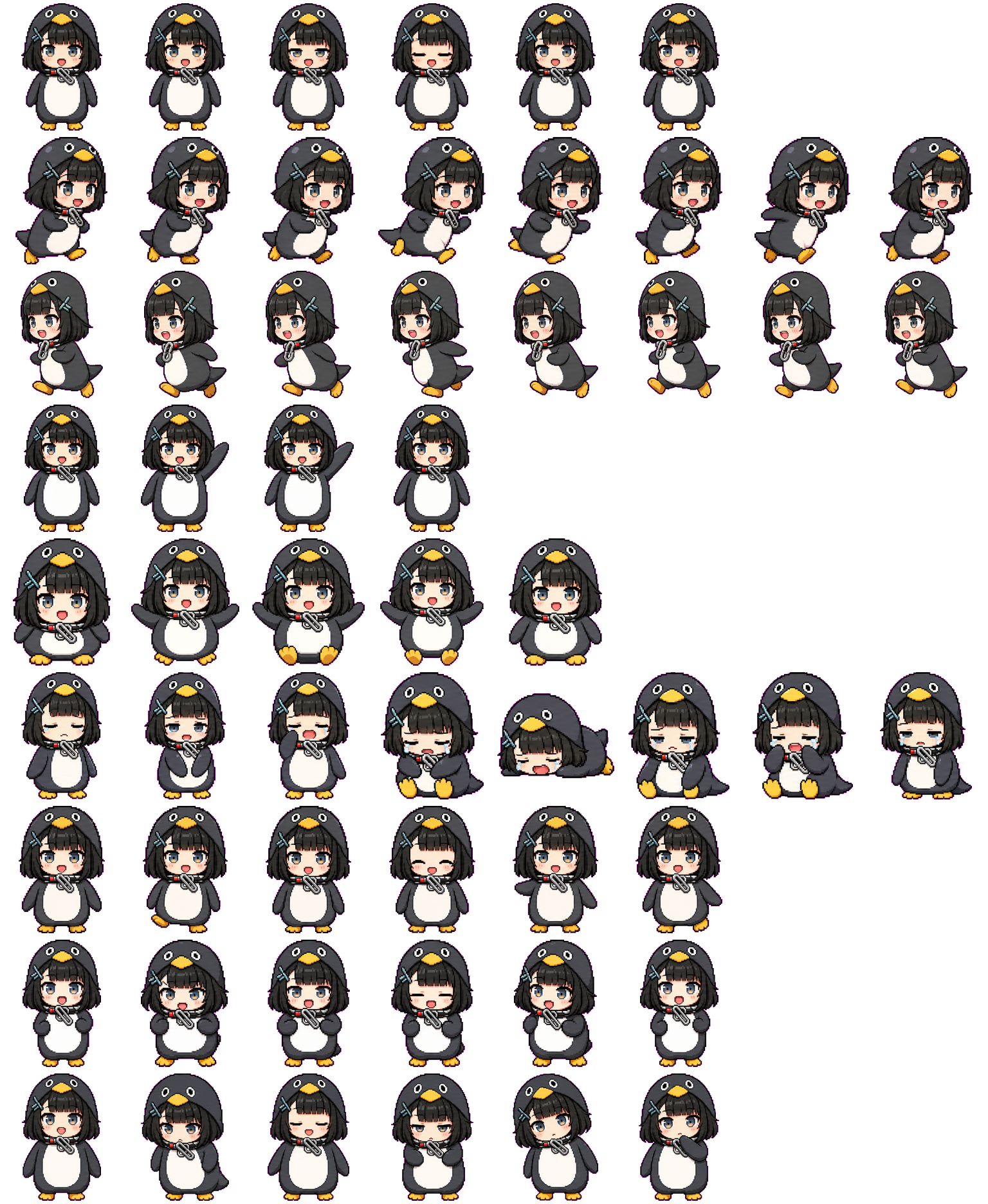 咕咕嘎嘎 spritesheet preview