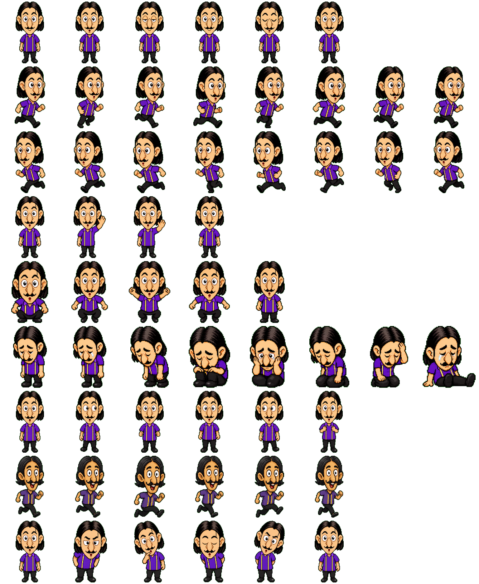 Gulte Mama spritesheet preview