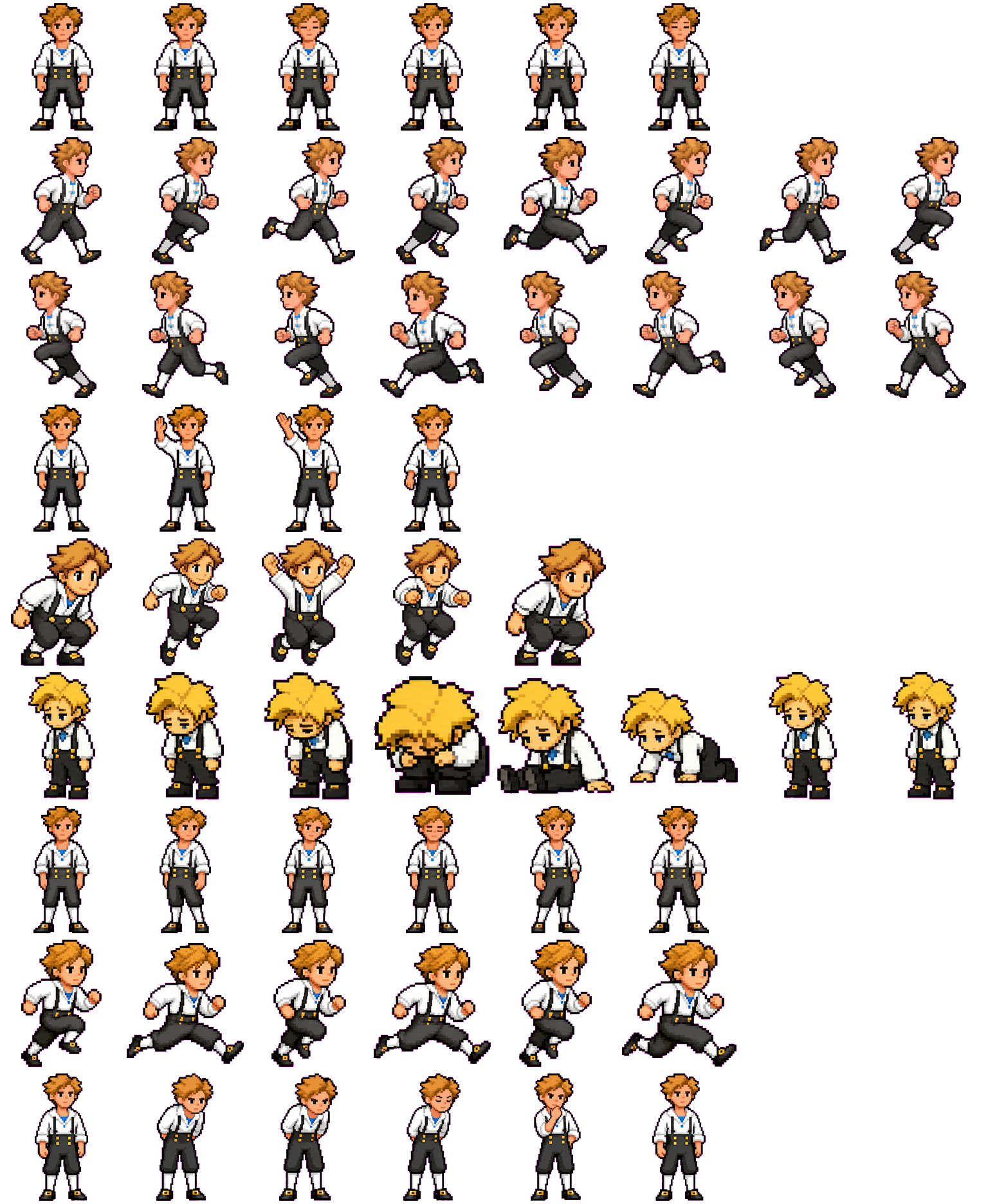 Guybrush spritesheet preview