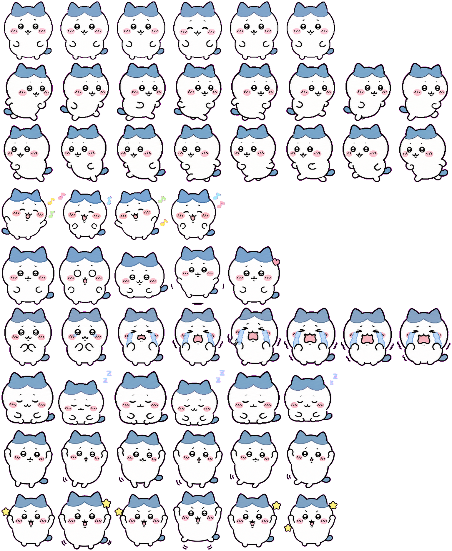 小八 spritesheet preview