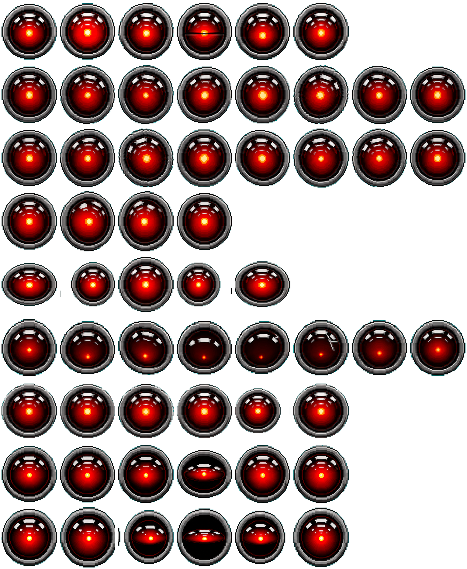 HAL spritesheet preview