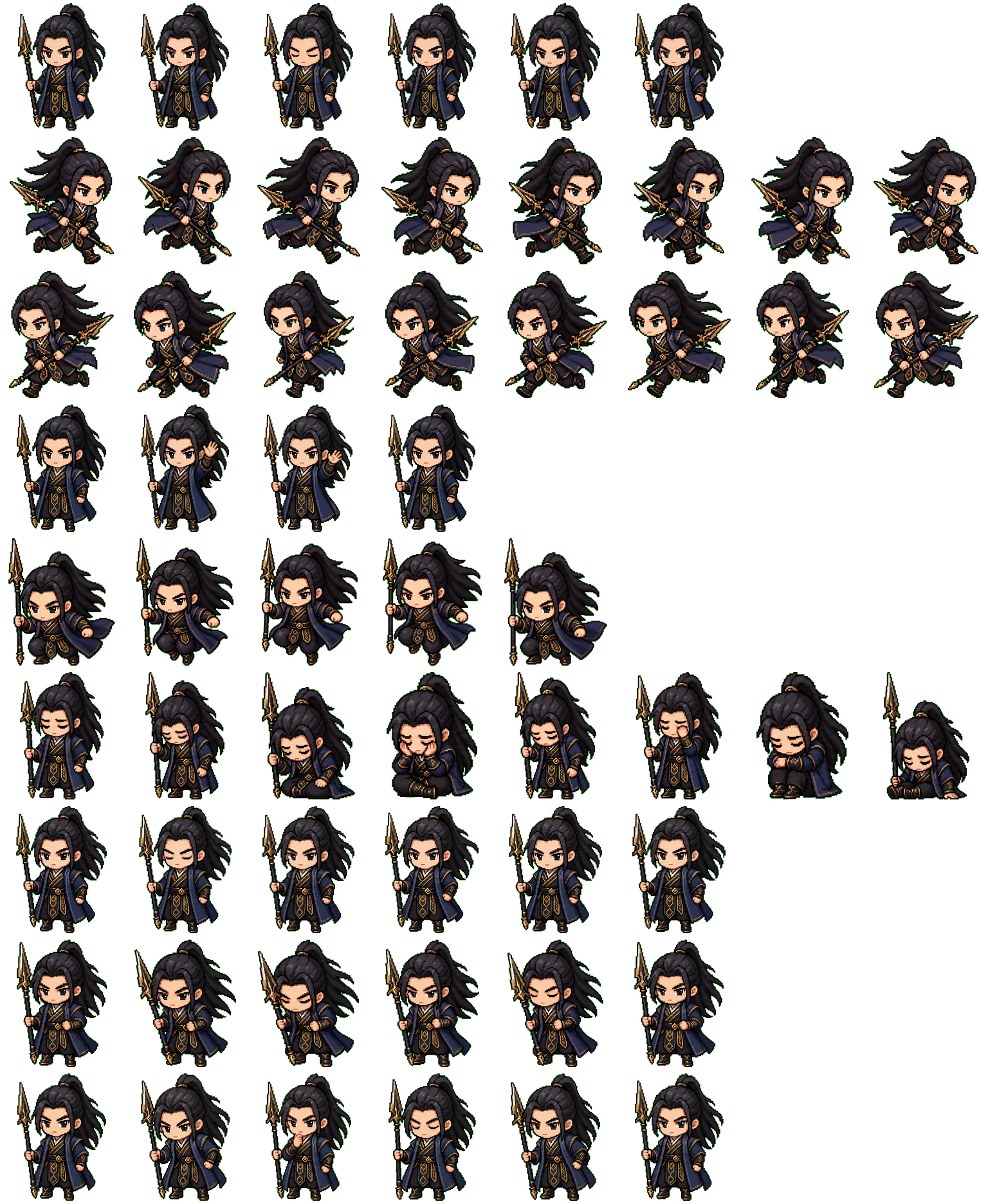 韩老魔 spritesheet preview