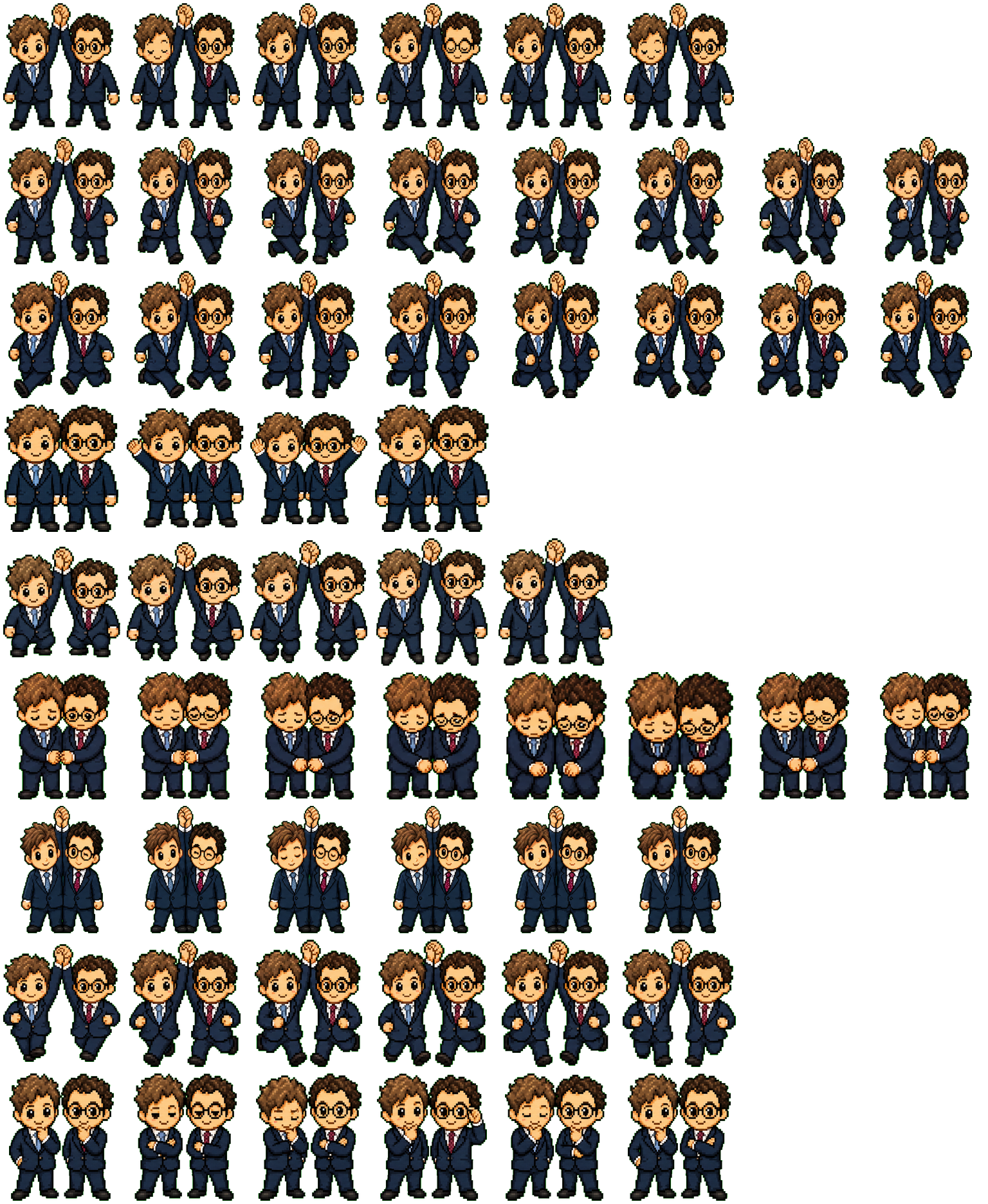 Handshake Duo spritesheet preview