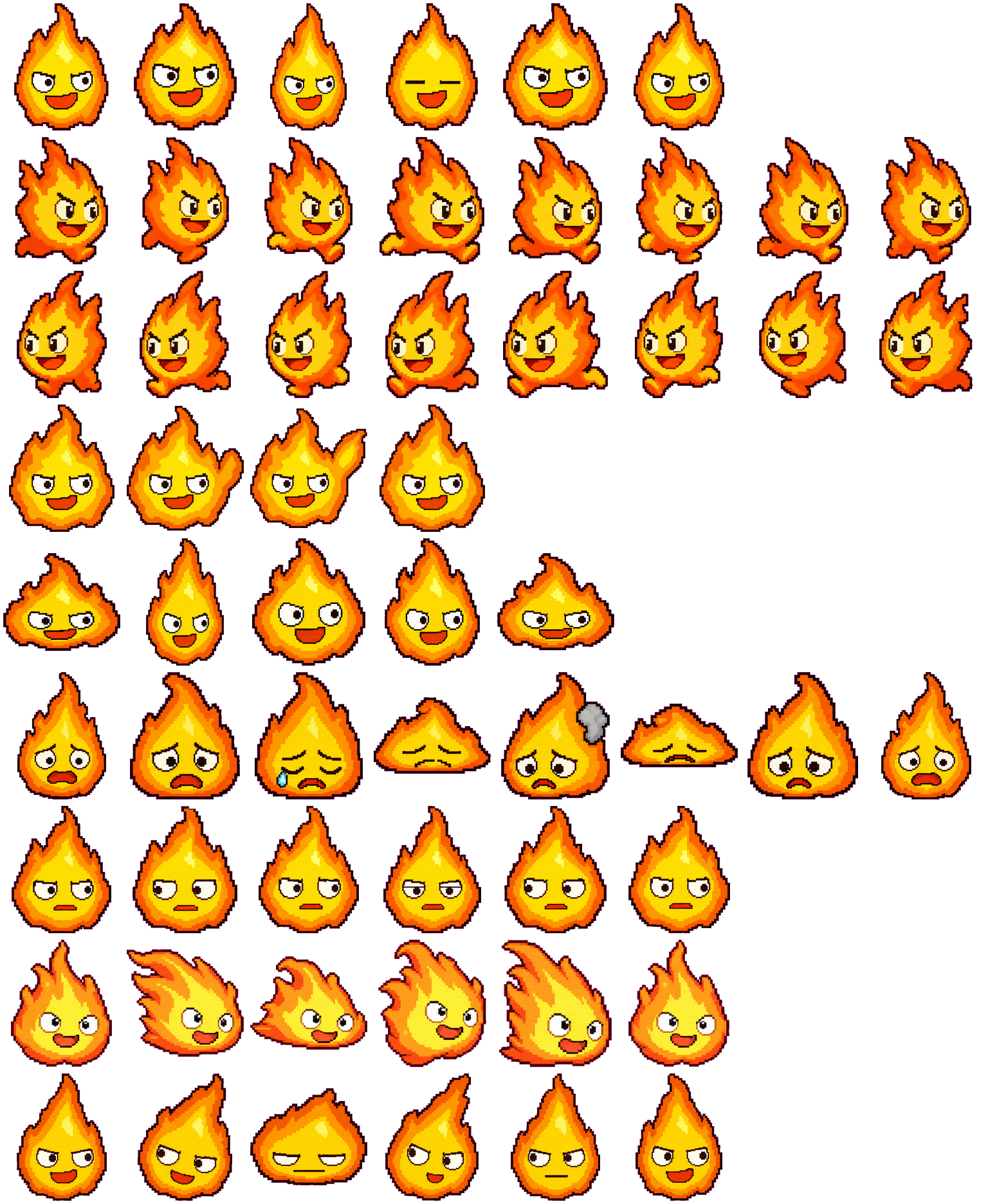 Hearthling spritesheet preview