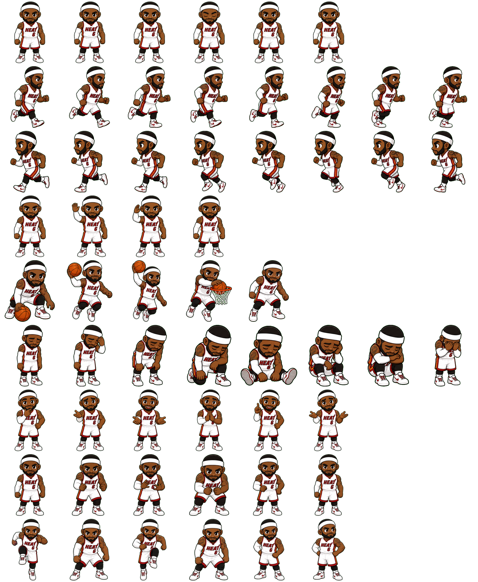lebron james animated desktop pet preview for Codex Pet
