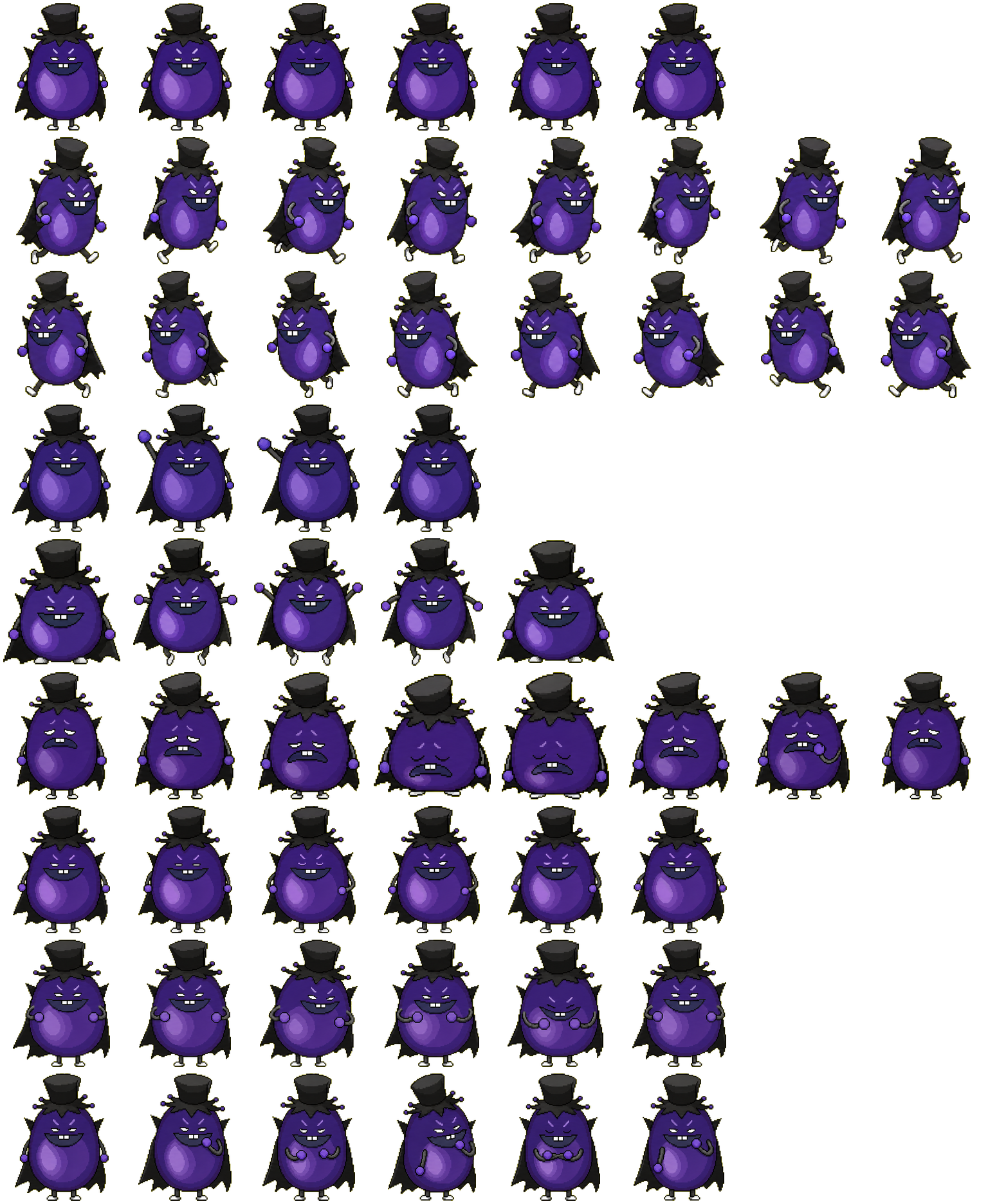 黑大帅 Codex Pet 动态桌面宠物预览图
