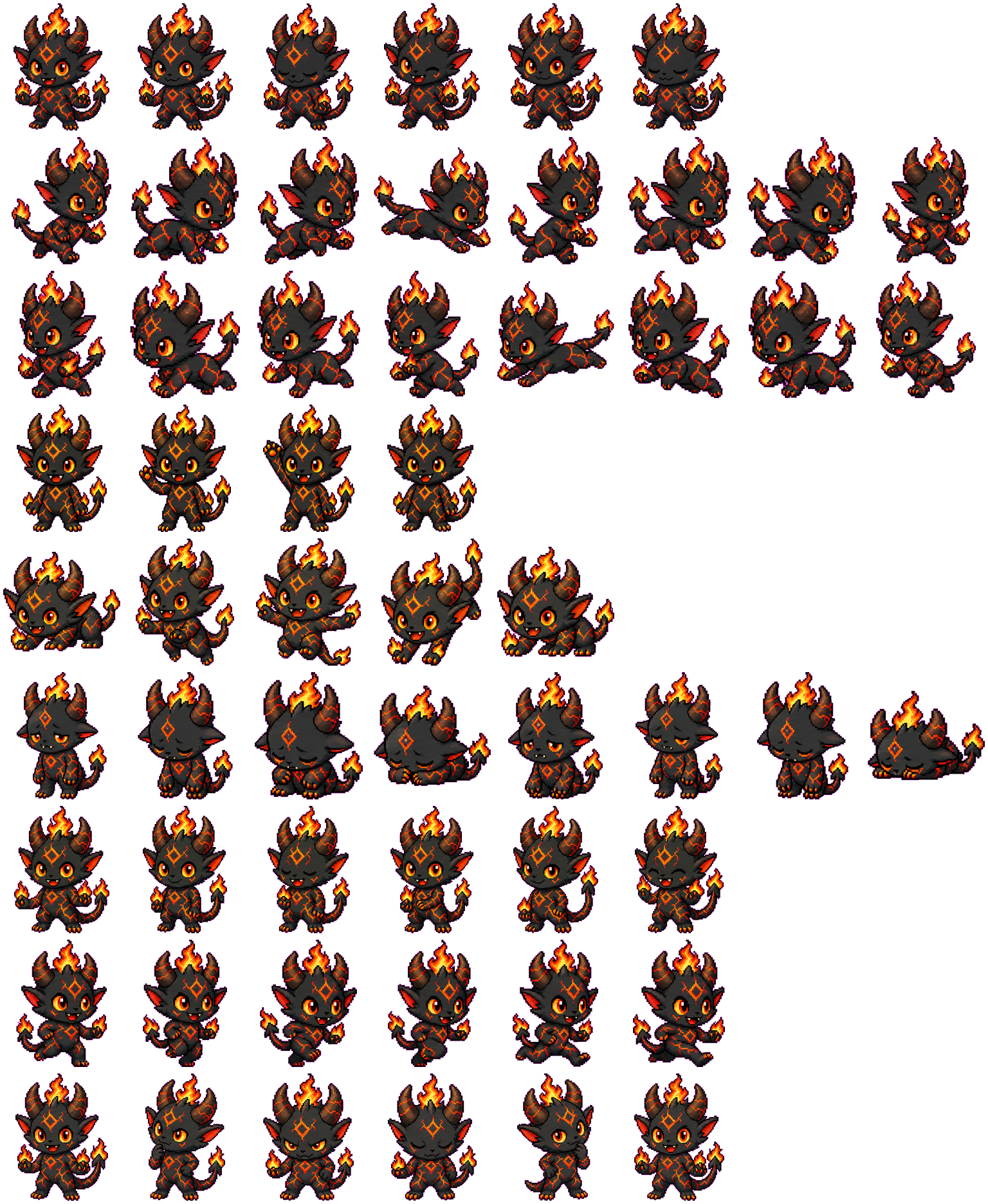 Hellbyte spritesheet preview